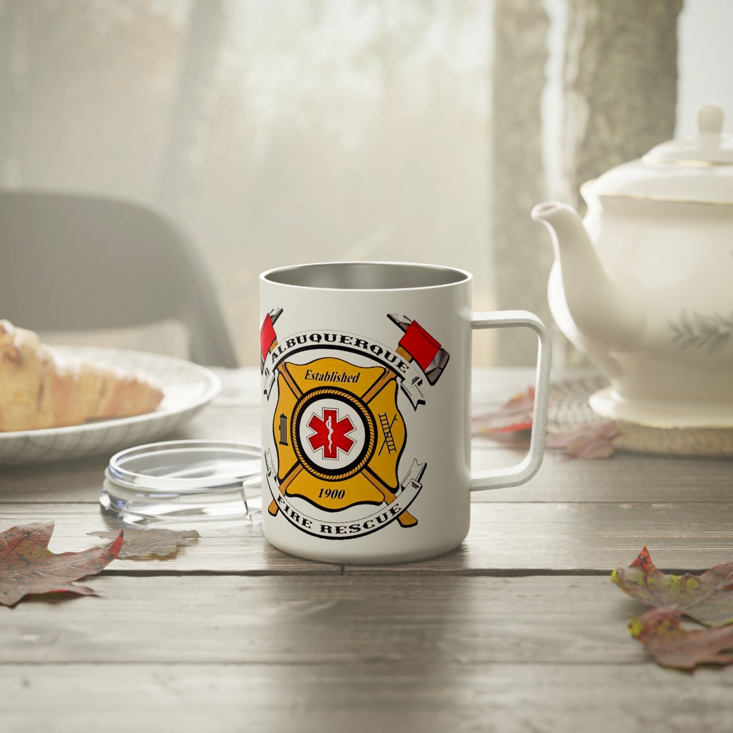 Albuquerque Fire Rescue Insulated Coffee Mug, 10oz