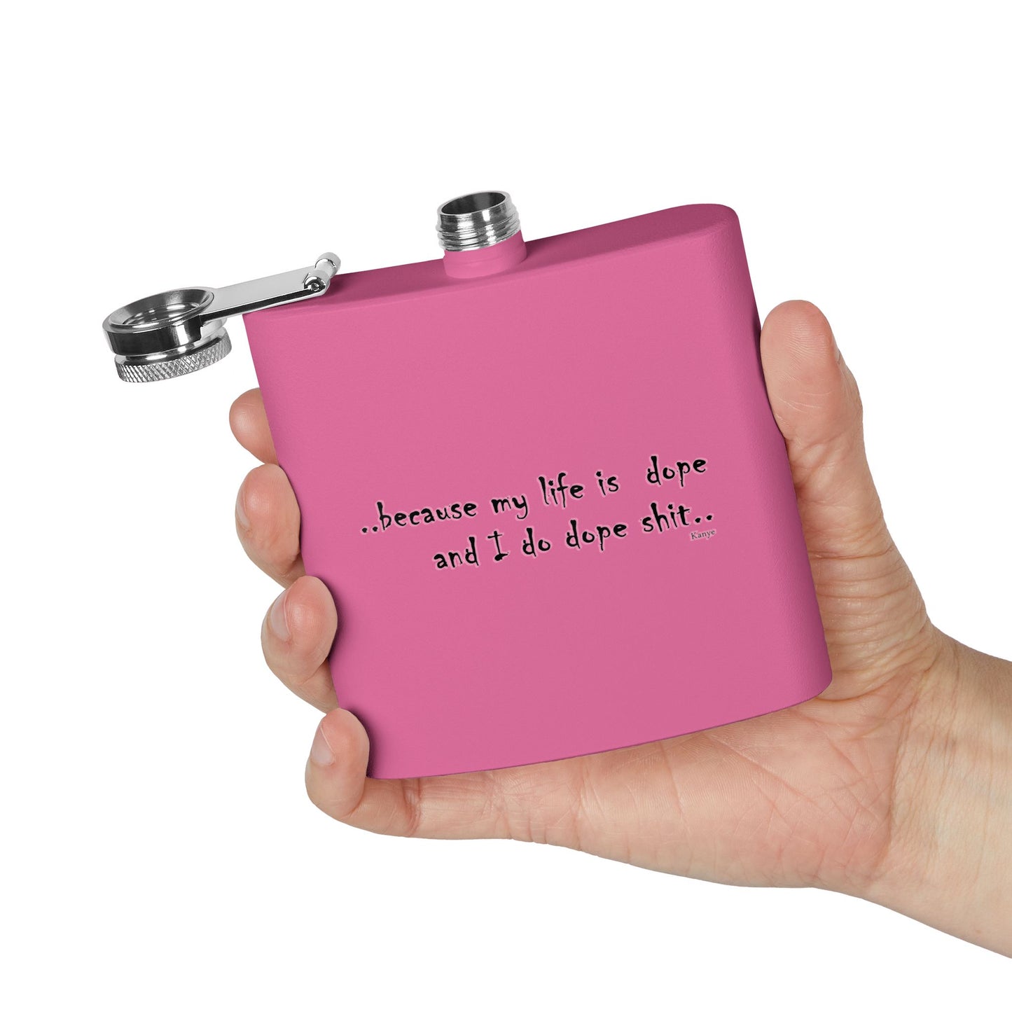 Stainless Steel Flask, 6oz