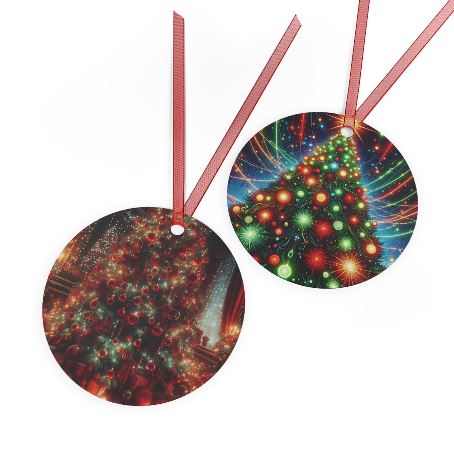 Christmas Metal Ornaments