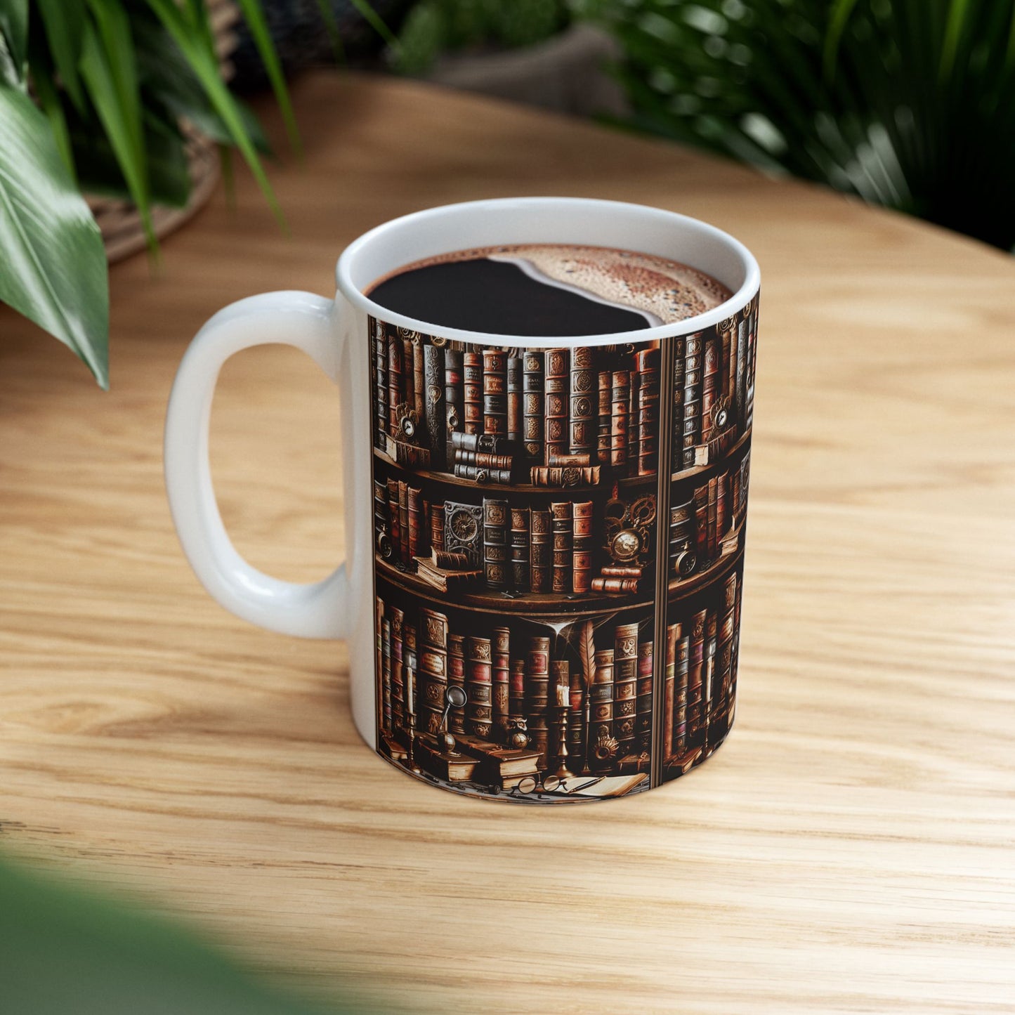 Bookworm Coffee Mug (11oz, 15oz) -