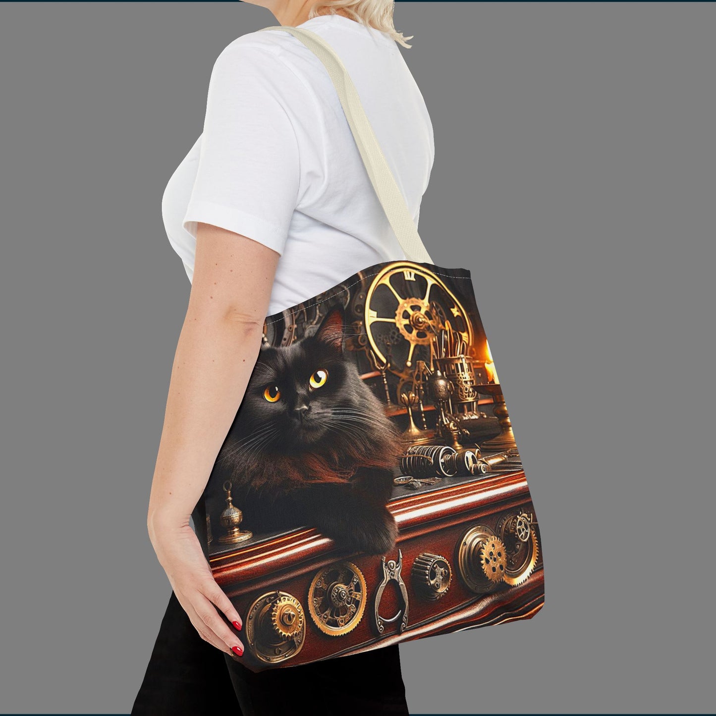 Black Cat Tote Bag