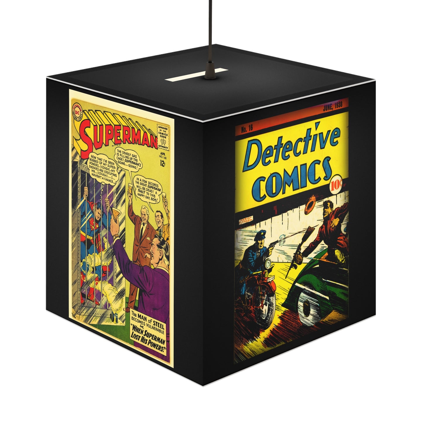 Lamp: Comic Light Cube Lamp