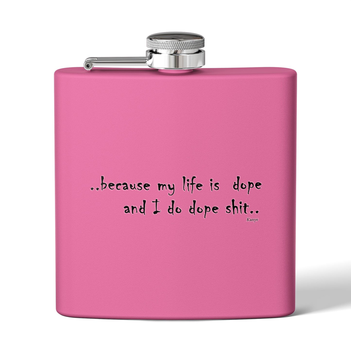 Stainless Steel Flask, 6oz