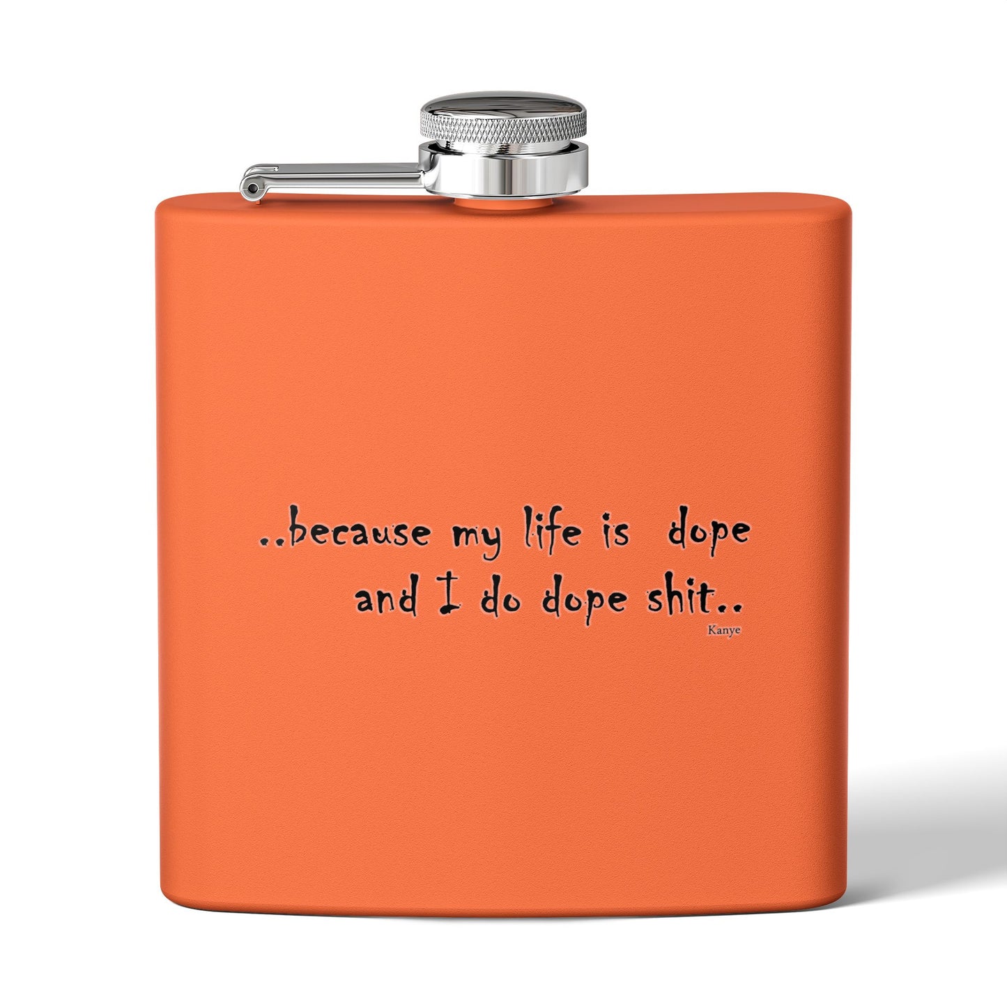 Stainless Steel Flask, 6oz