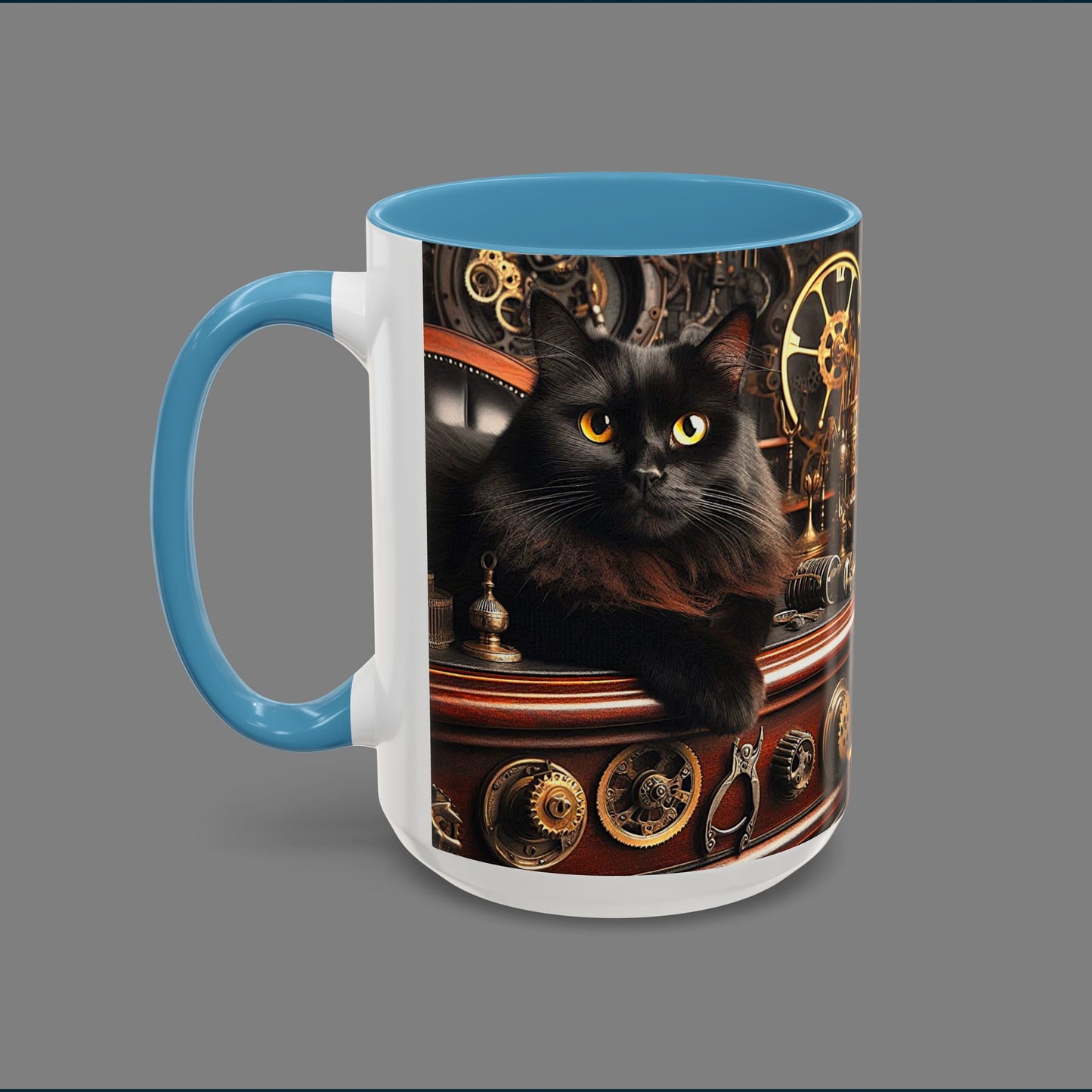 Black Cat Coffee Mug (11, 15oz)