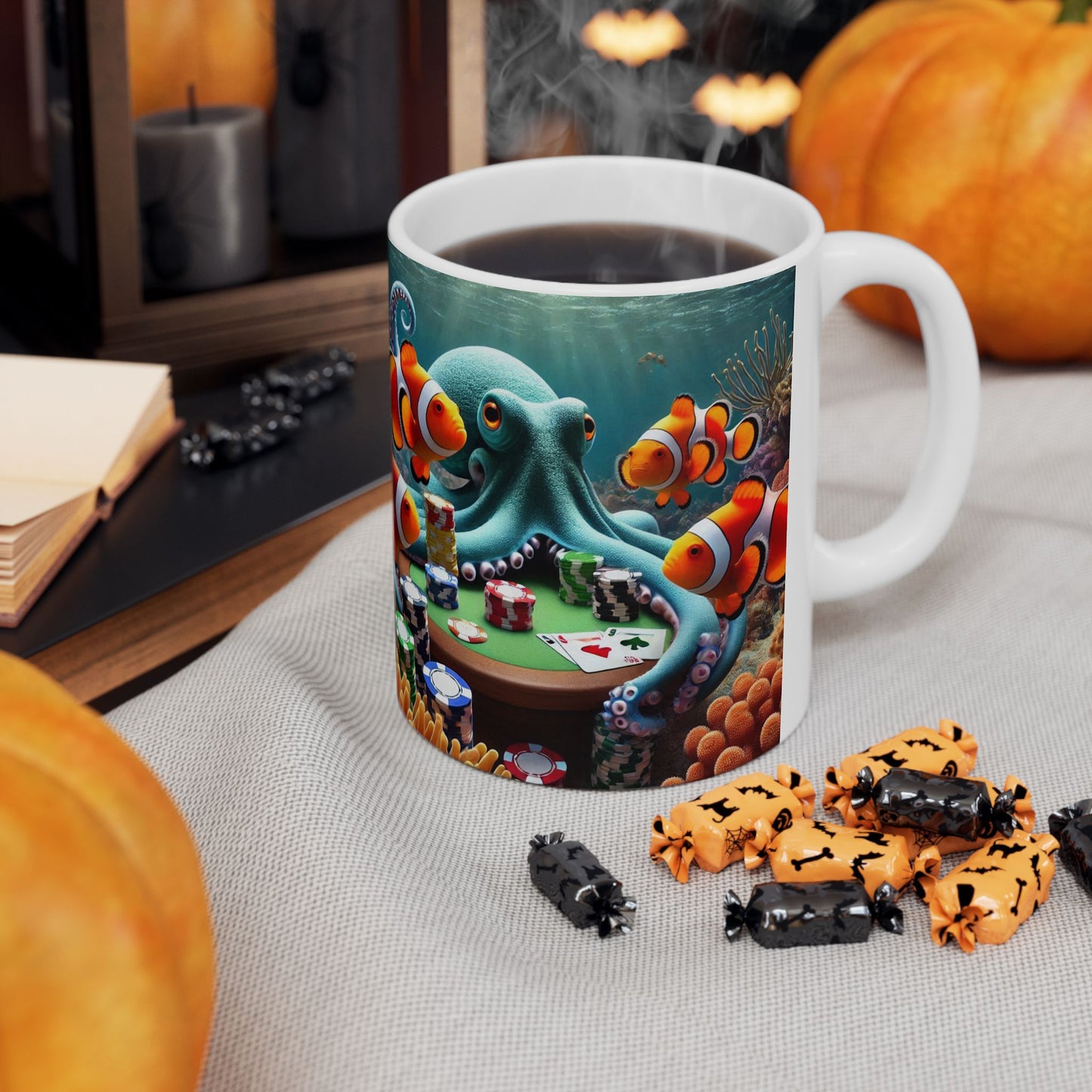 Clown Fish Casino Ceramic Mug