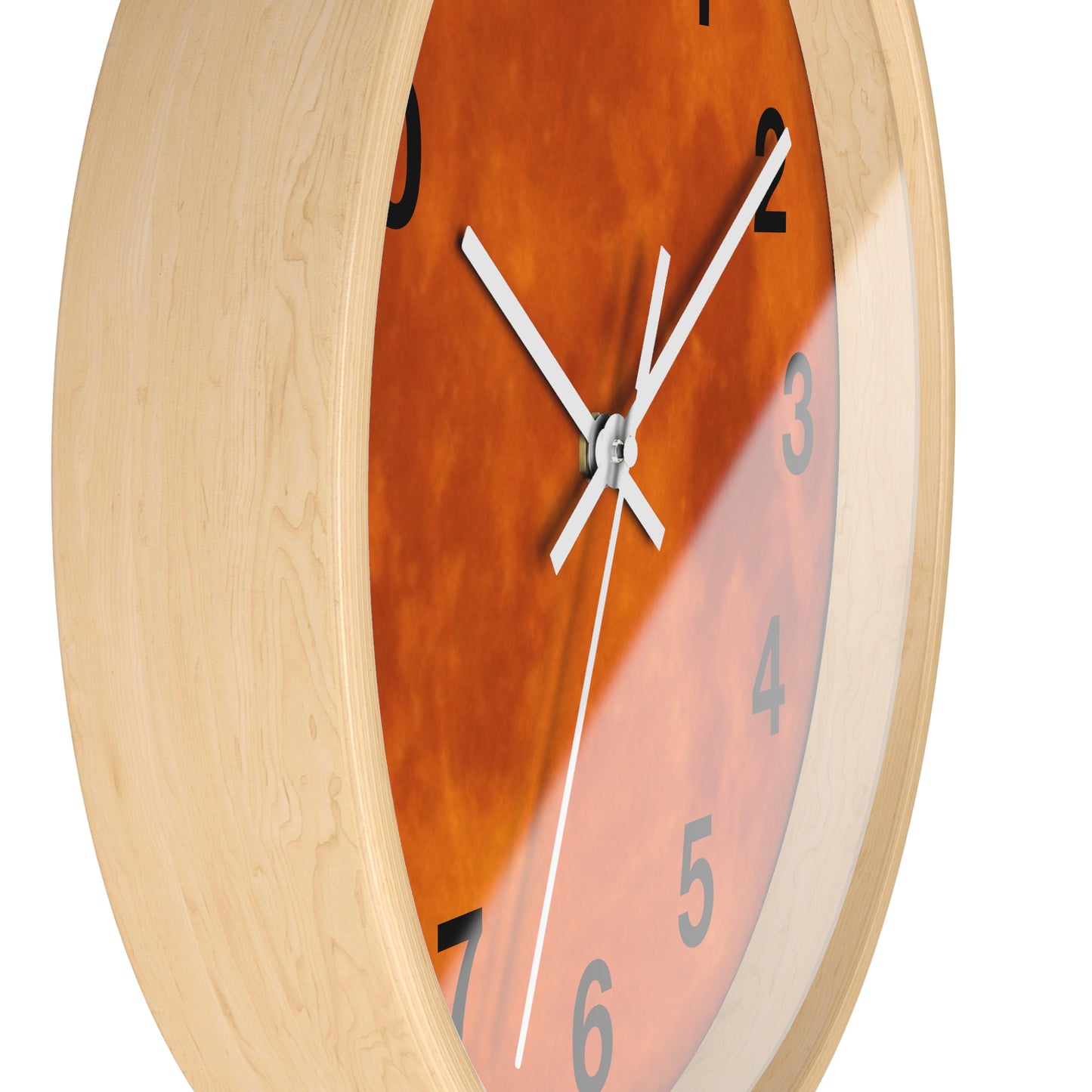 Clock: Full Blood Red Moon wall clock
