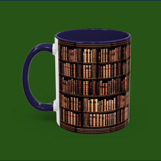 Bookworm Coffee Mug (11, 15oz)