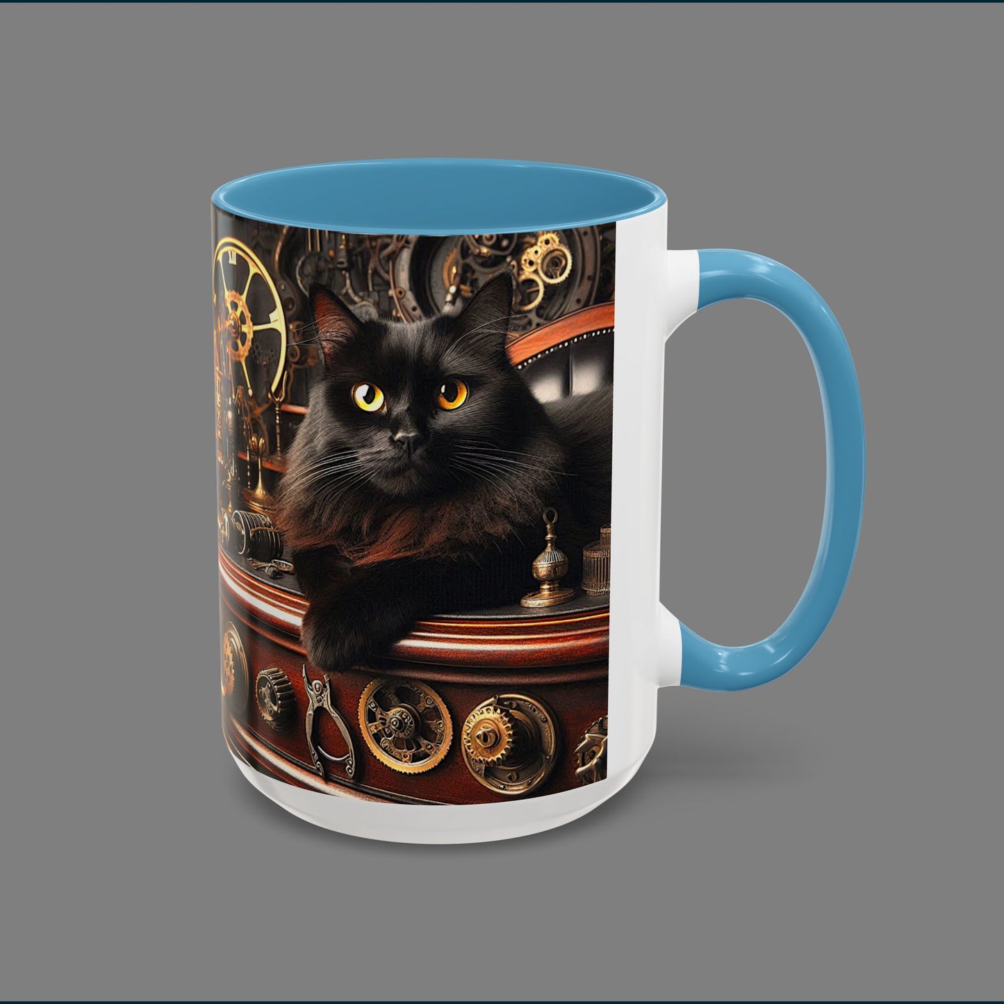 Black Cat Coffee Mug (11, 15oz)
