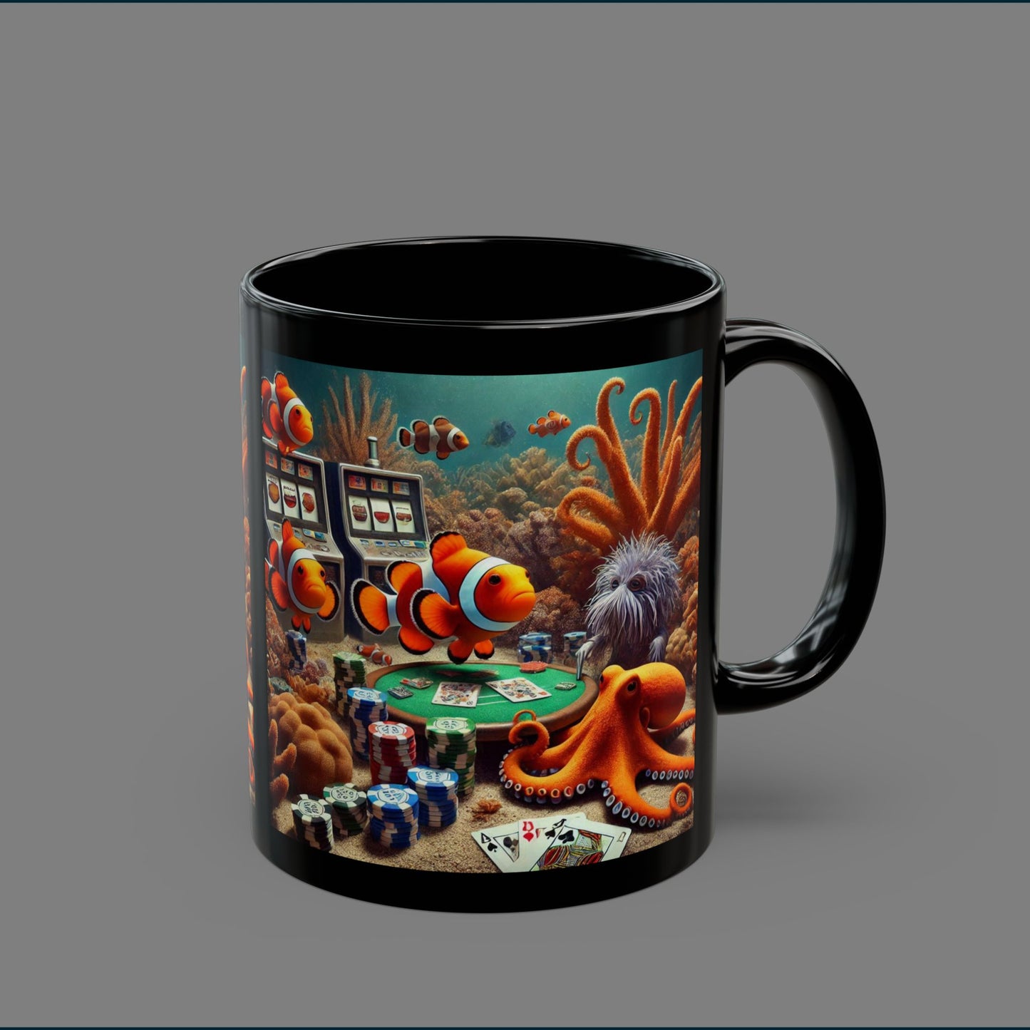 Nemo Casino Black Mug (11oz, 15oz)