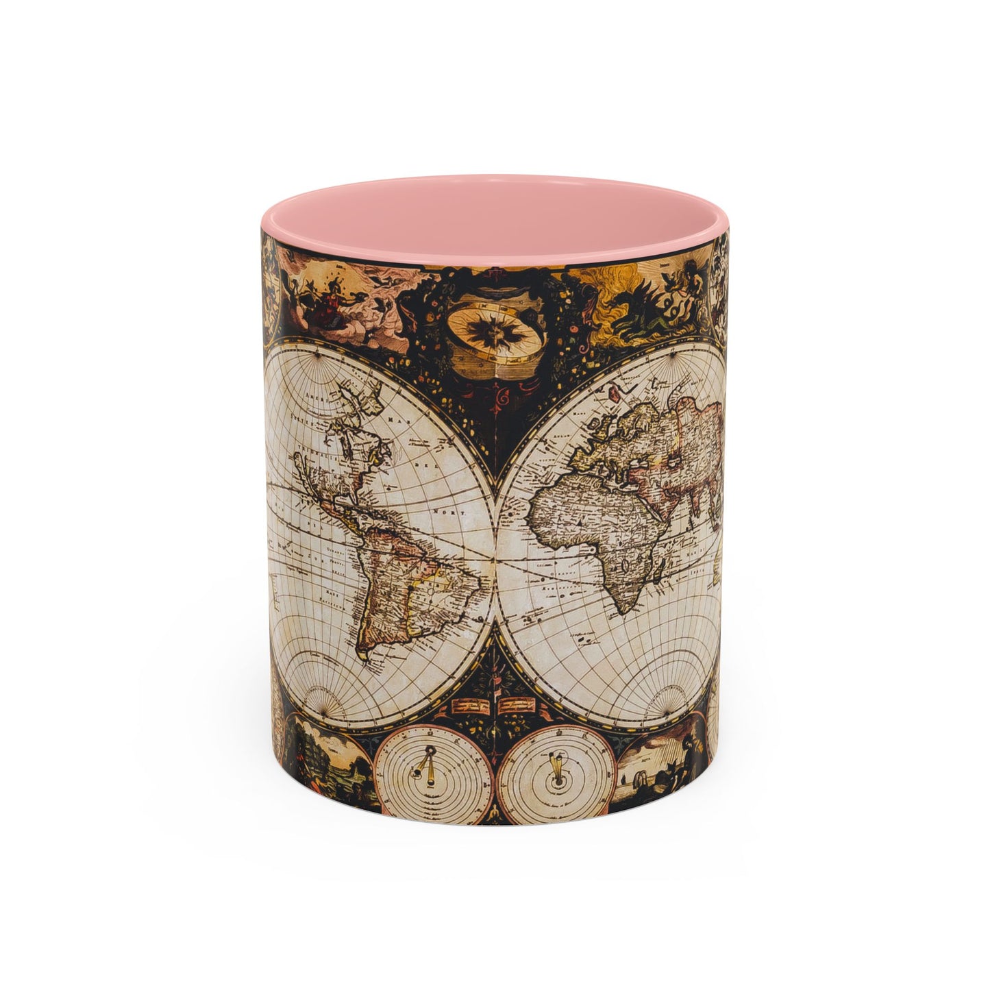 Antique Map Coffee Mug (11, 15oz)