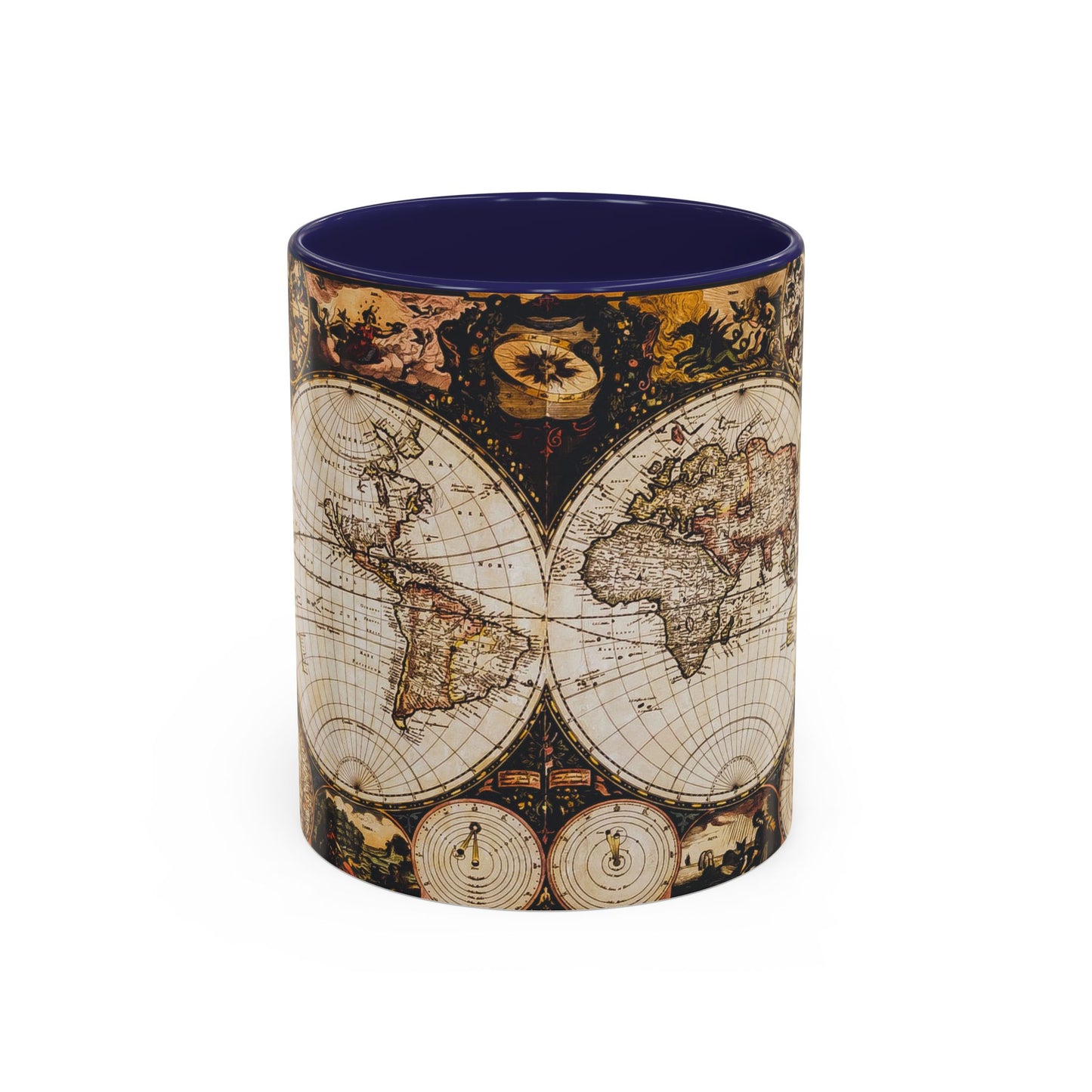 Antique Map Coffee Mug (11, 15oz)