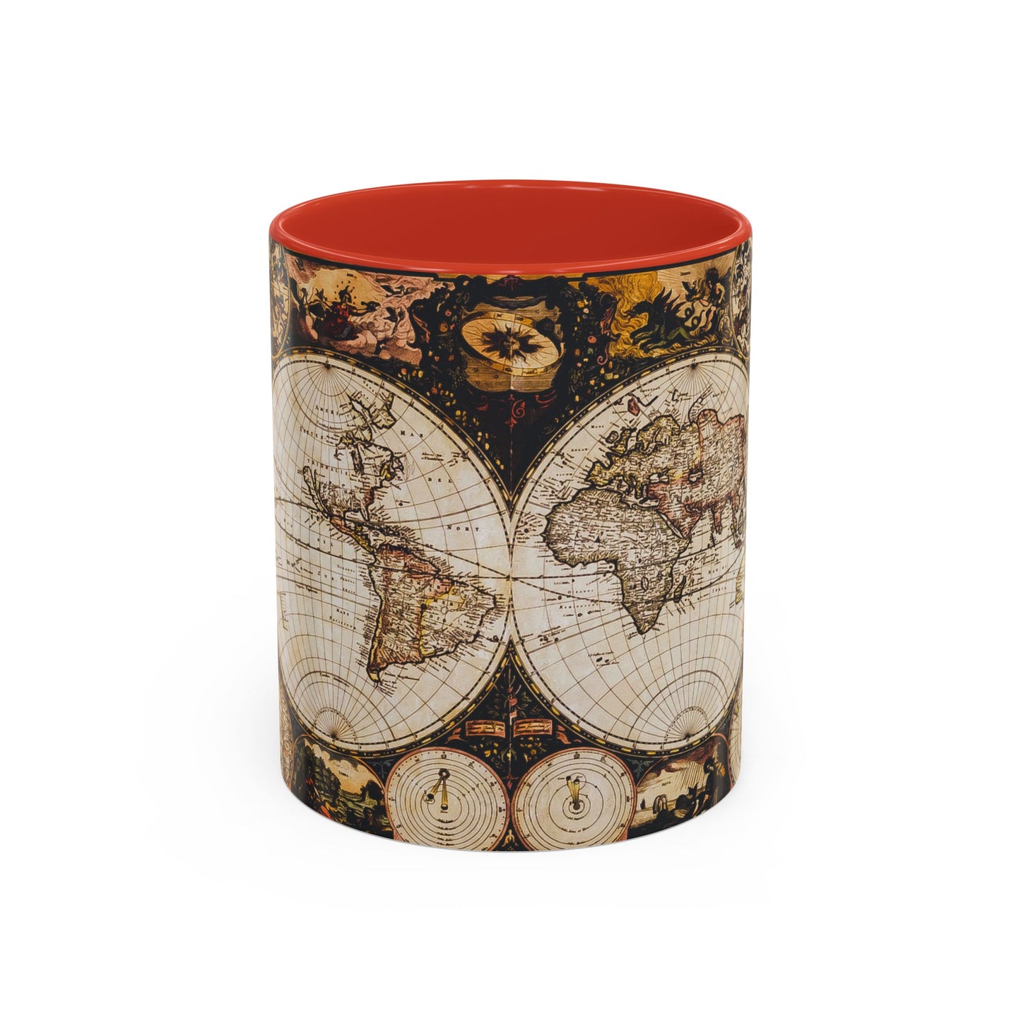 Antique Map Coffee Mug (11, 15oz)