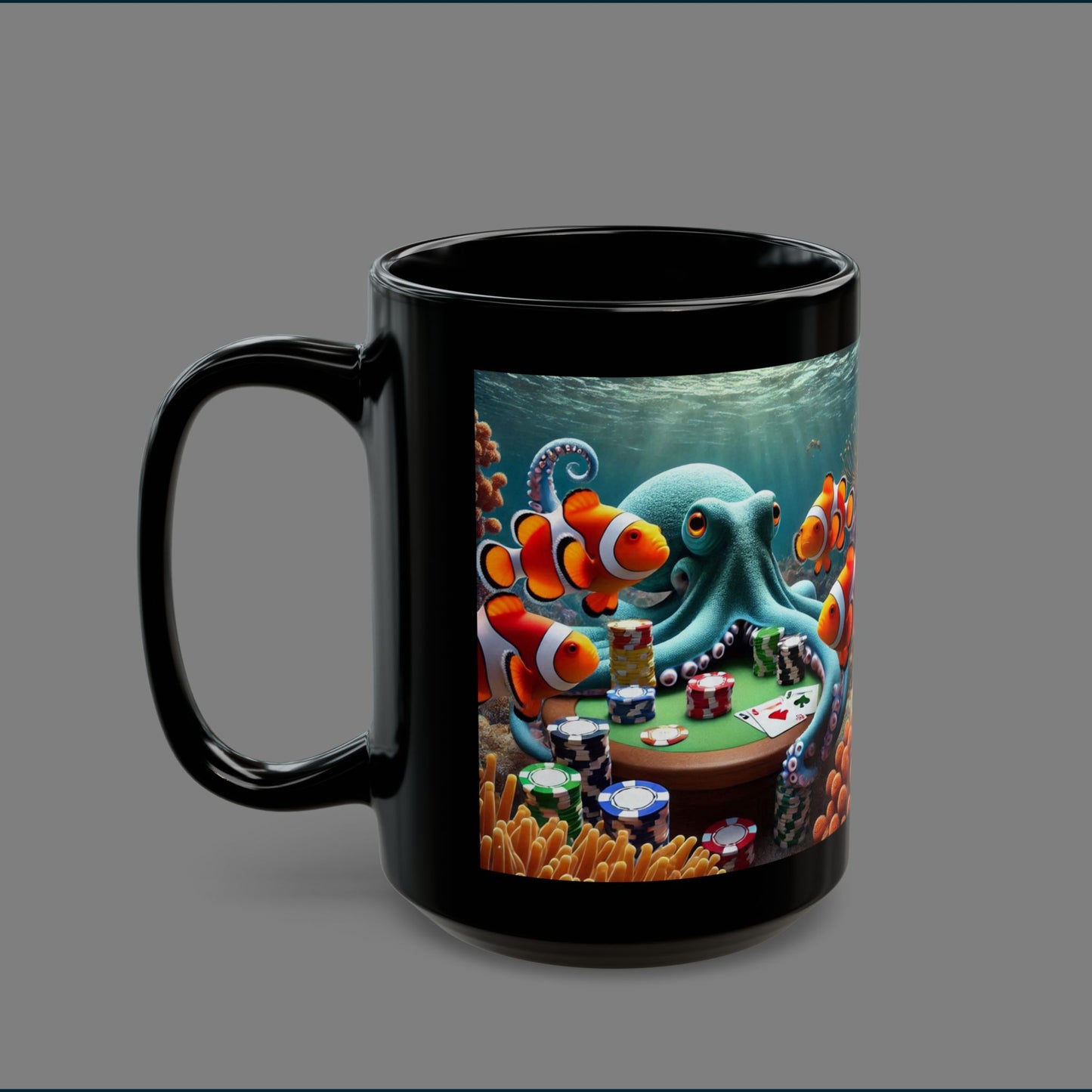 Nemo Casino Black Mug (11oz, 15oz)