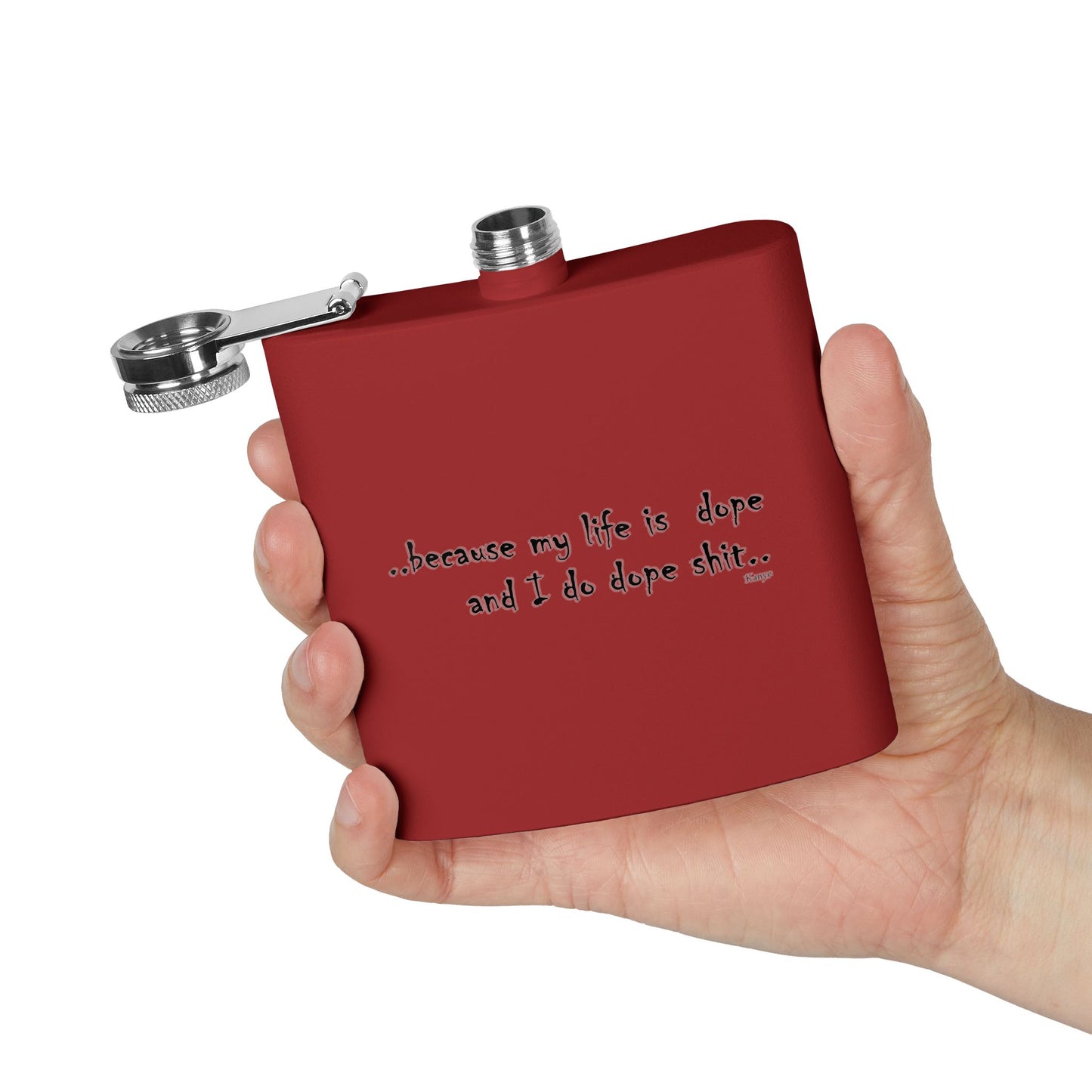 Stainless Steel Flask, 6oz