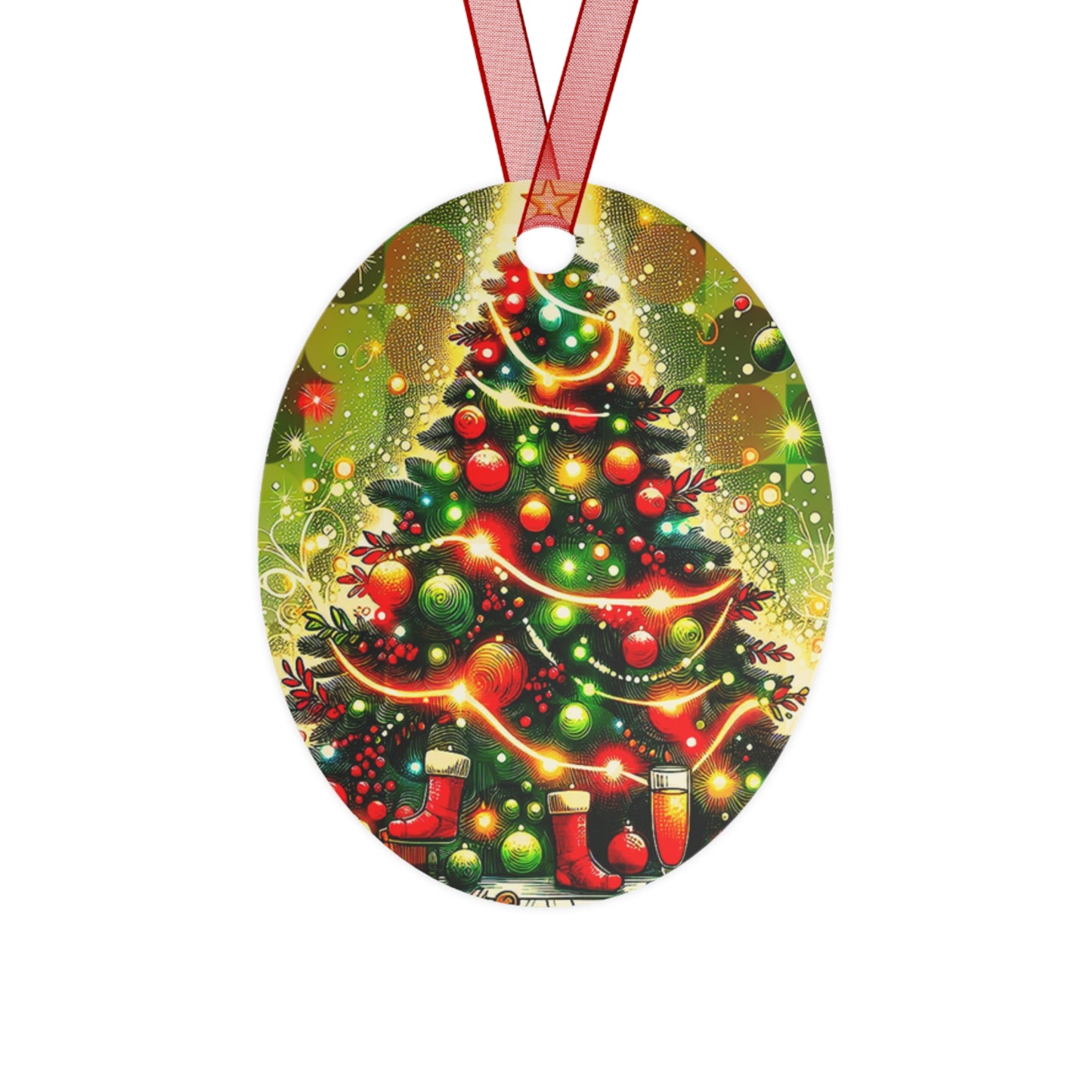 Christmas Metal Ornaments