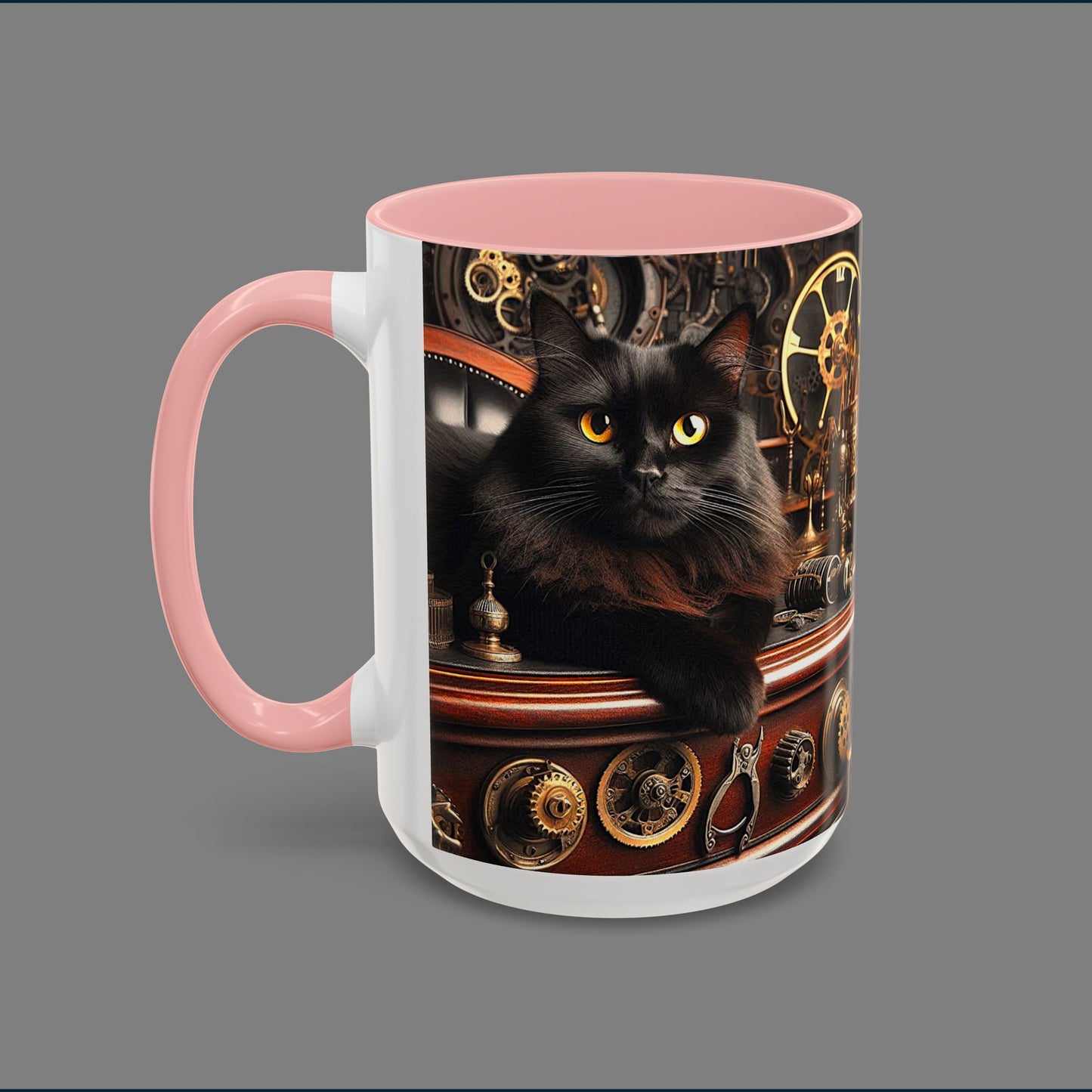 Black Cat Coffee Mug (11, 15oz)
