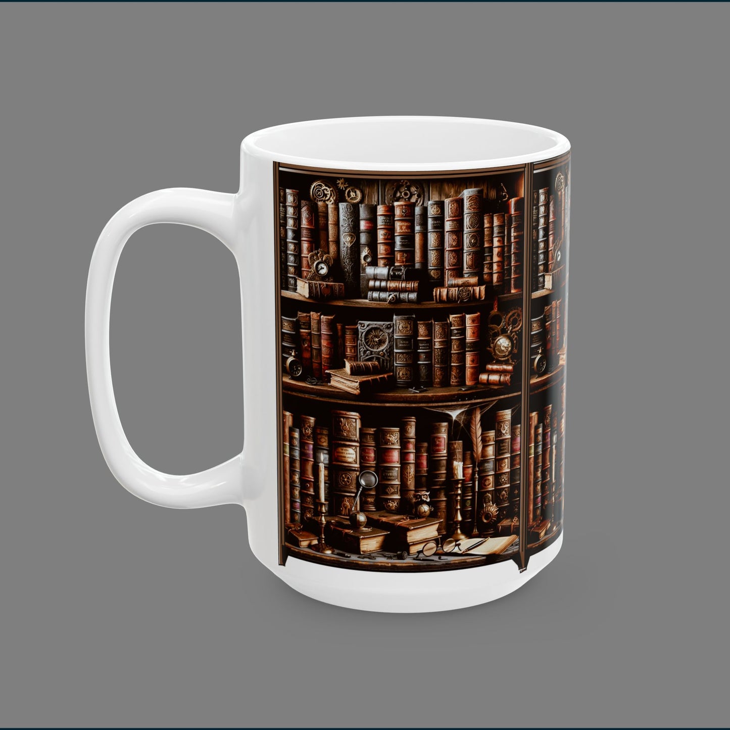 Bookworm Coffee Mug (11oz, 15oz) -