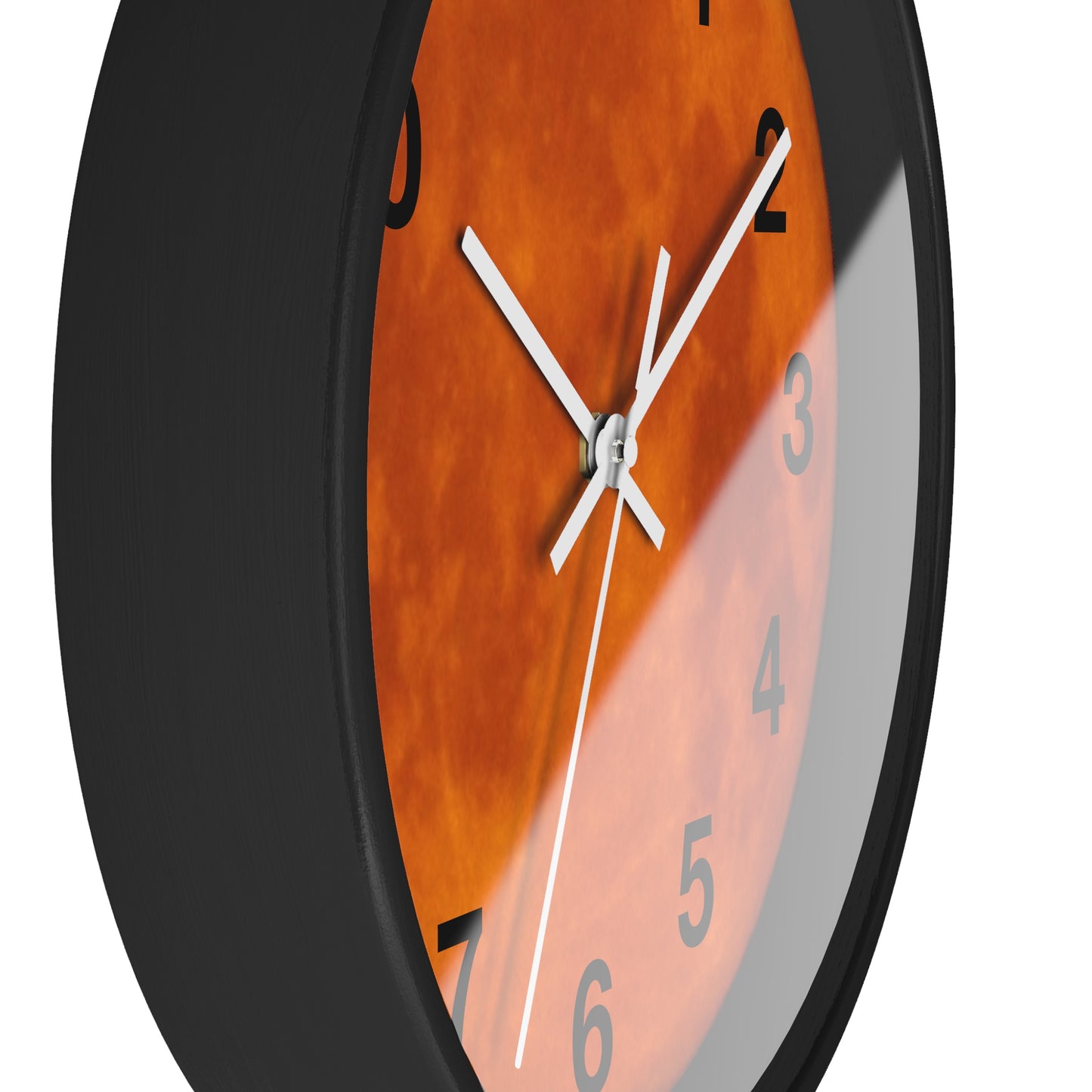 Clock: Full Blood Red Moon wall clock