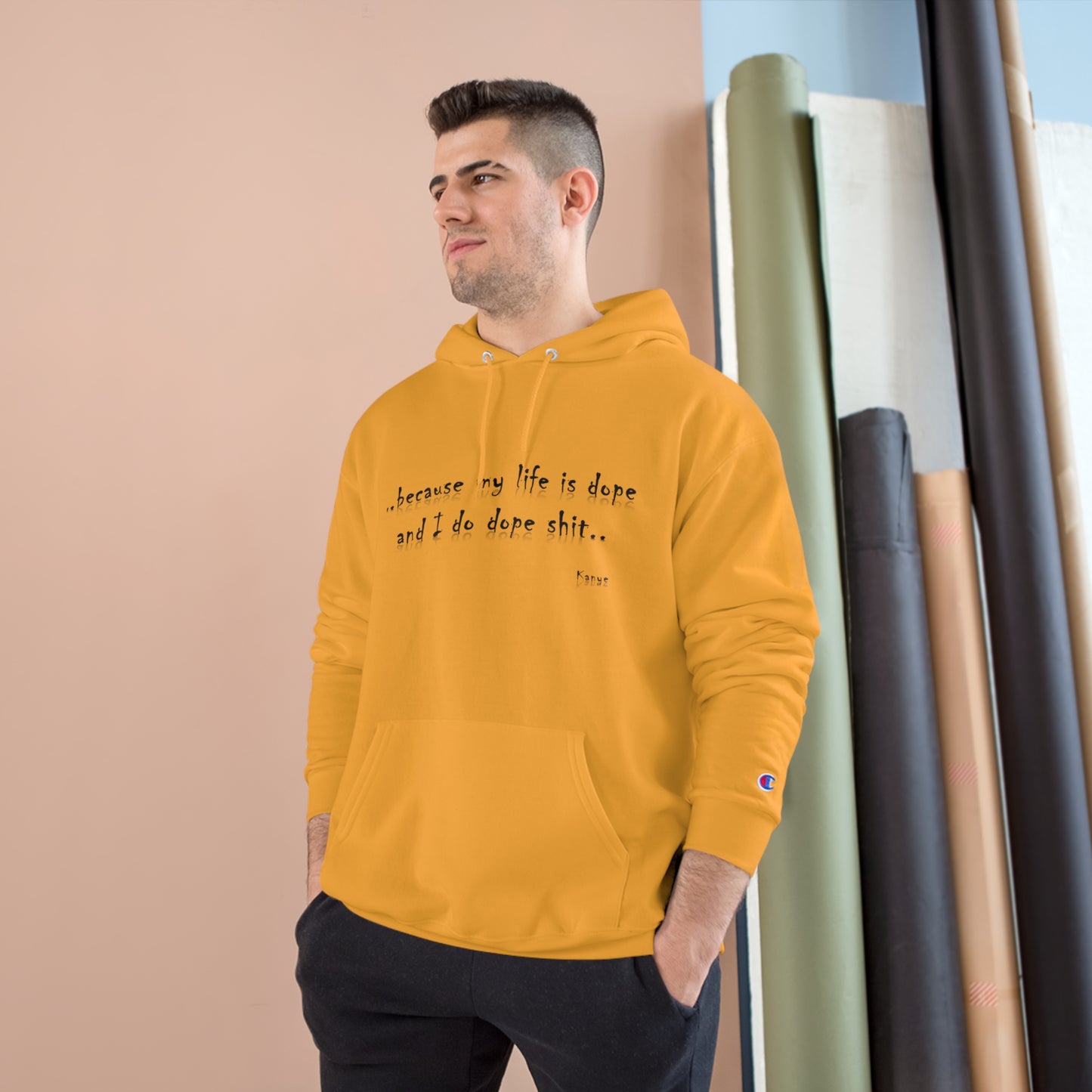 Hip Hop Unisex Hoodie Because My Life Is Dope and I Do Dope Sh**