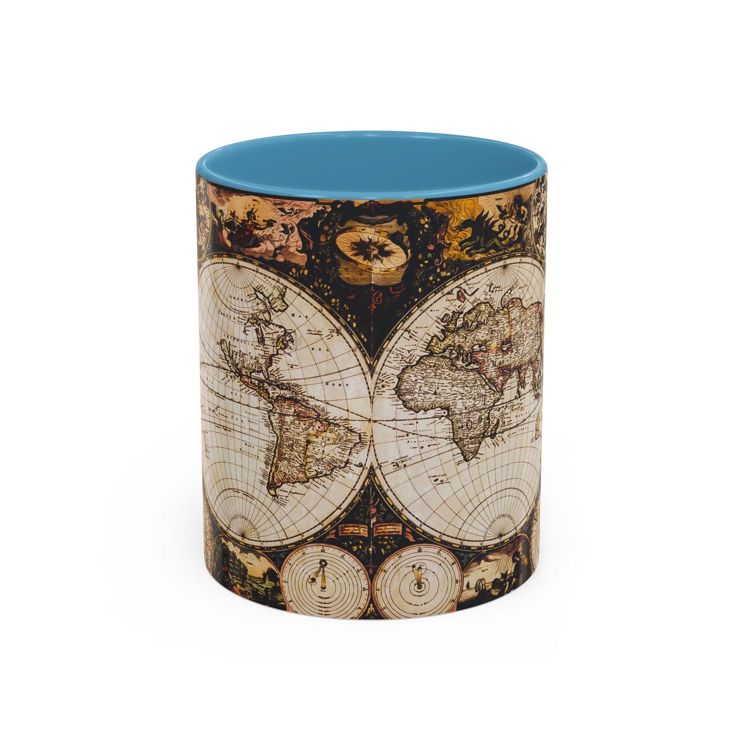 Antique Map Coffee Mug (11, 15oz)