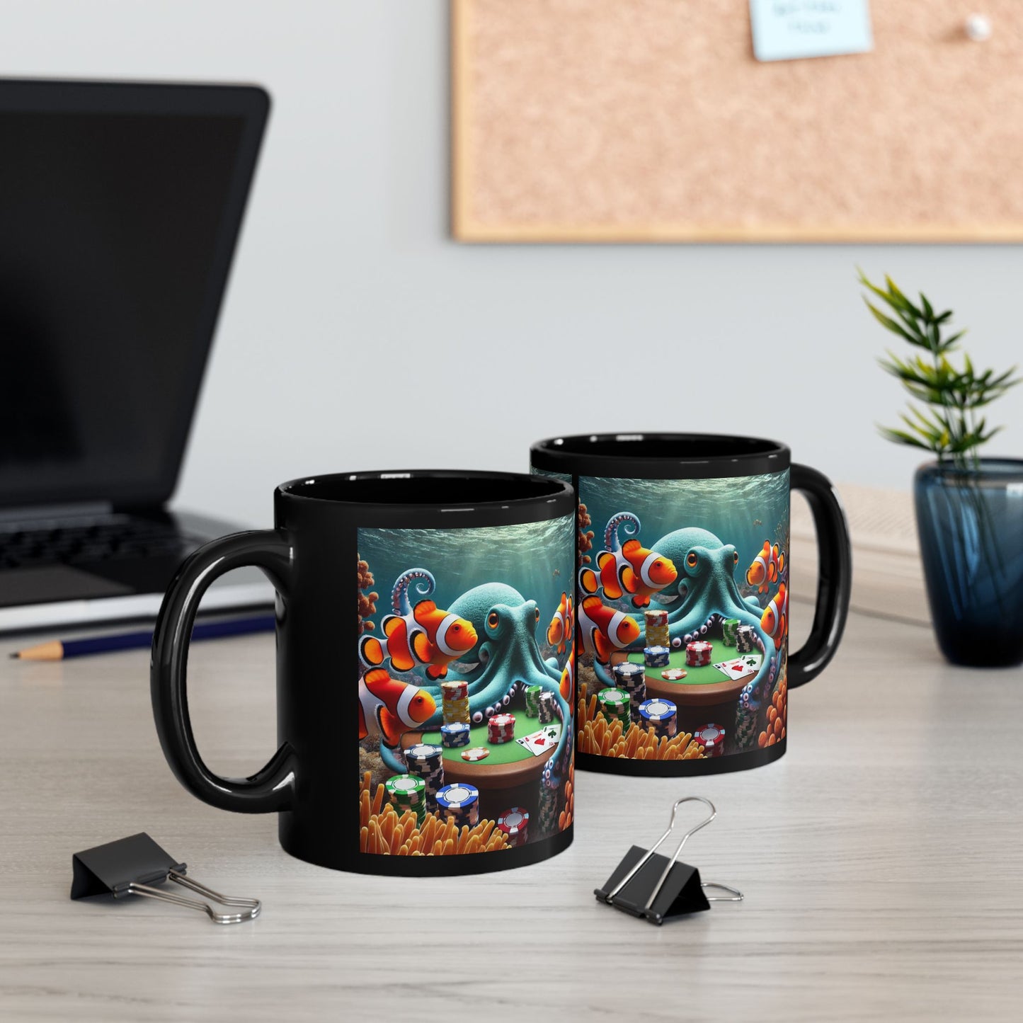 Nemo Casino Black Mug (11oz, 15oz)