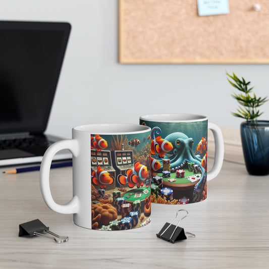 Clown Fish Casino Ceramic Mug