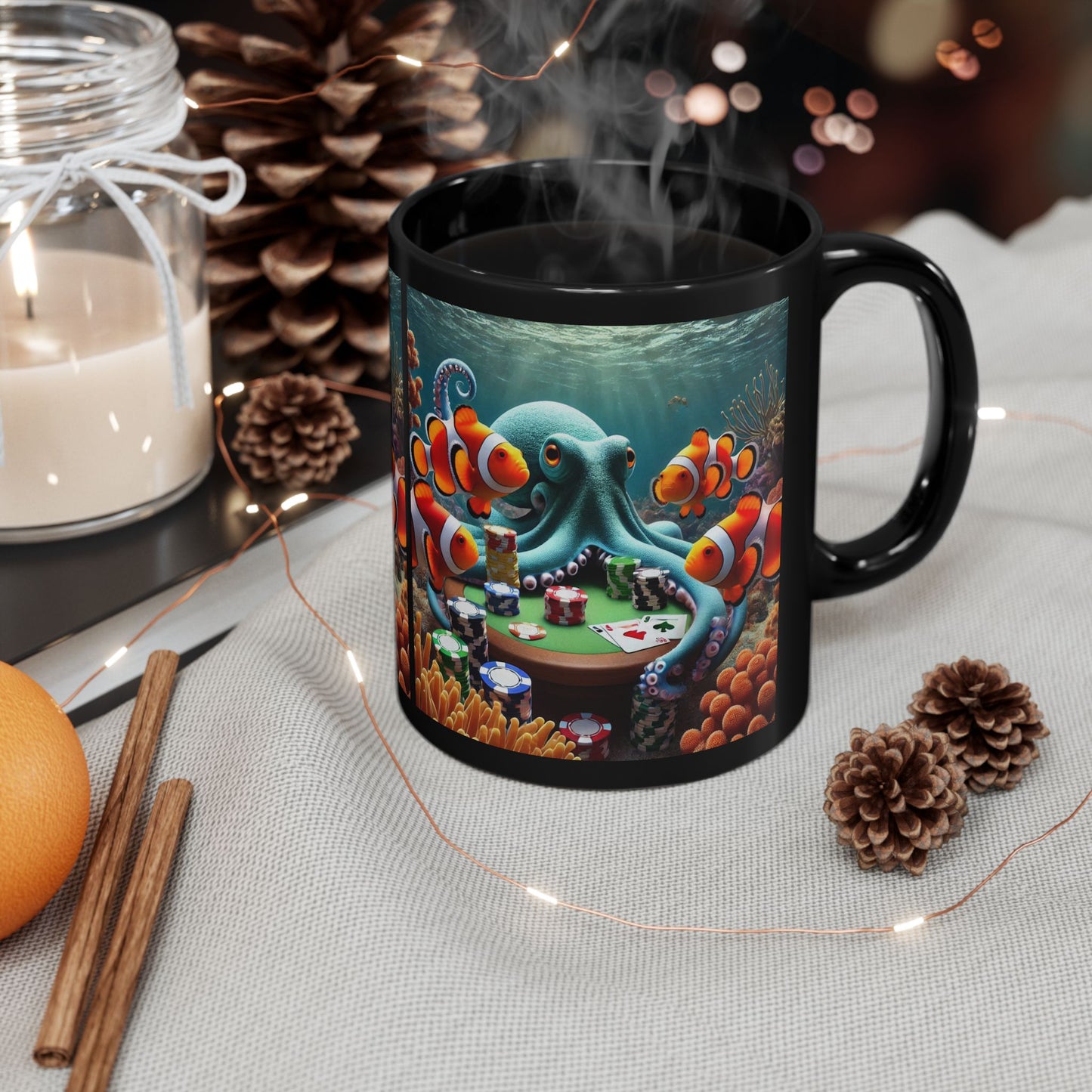 Nemo Casino Black Mug (11oz, 15oz)