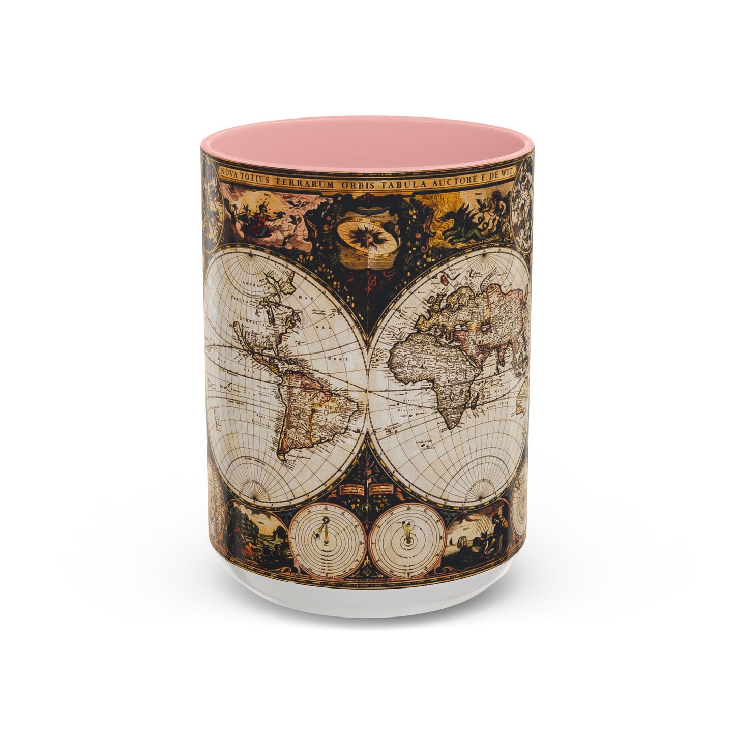 Antique Map Coffee Mug (11, 15oz)