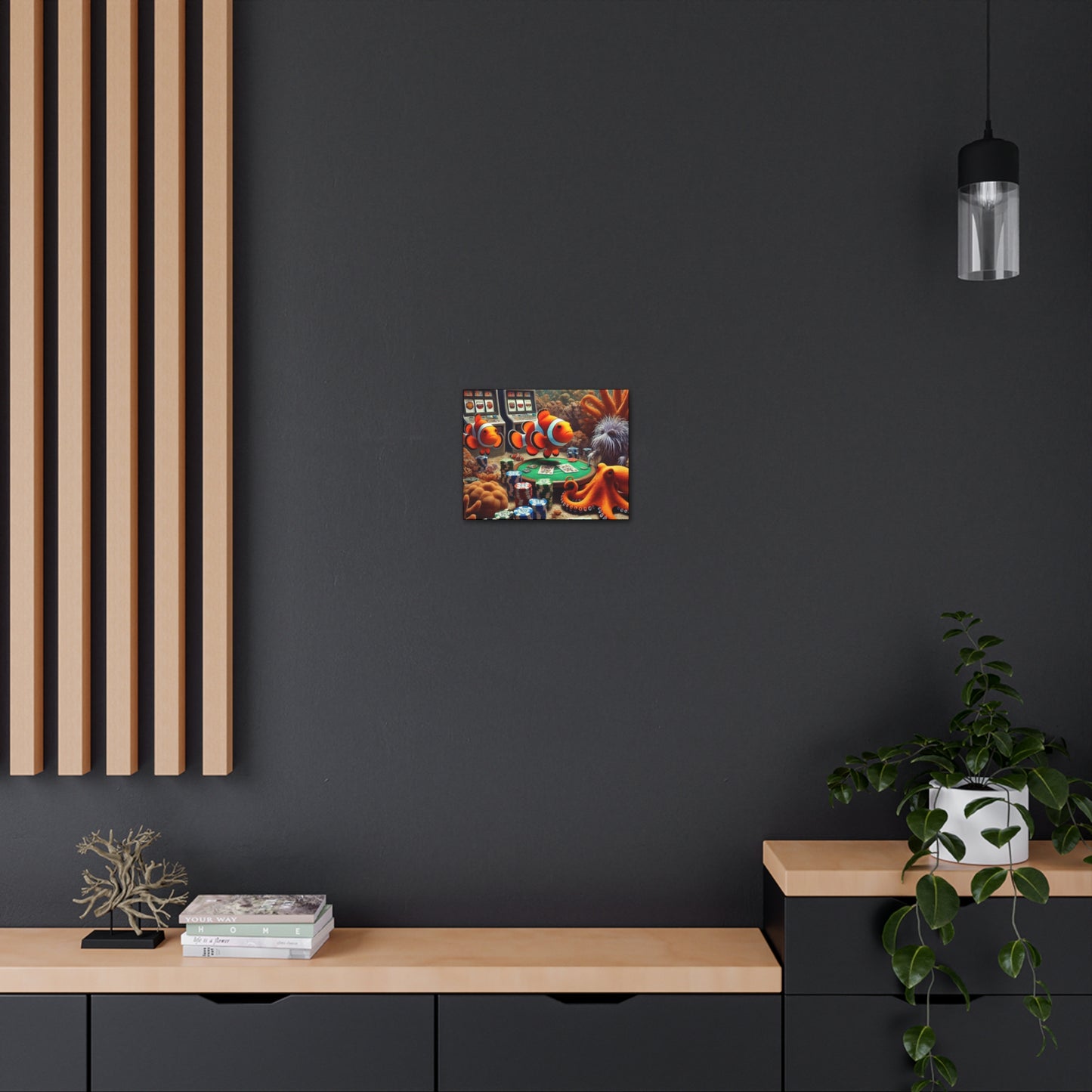 Clownfish Casino Canvas Wraps