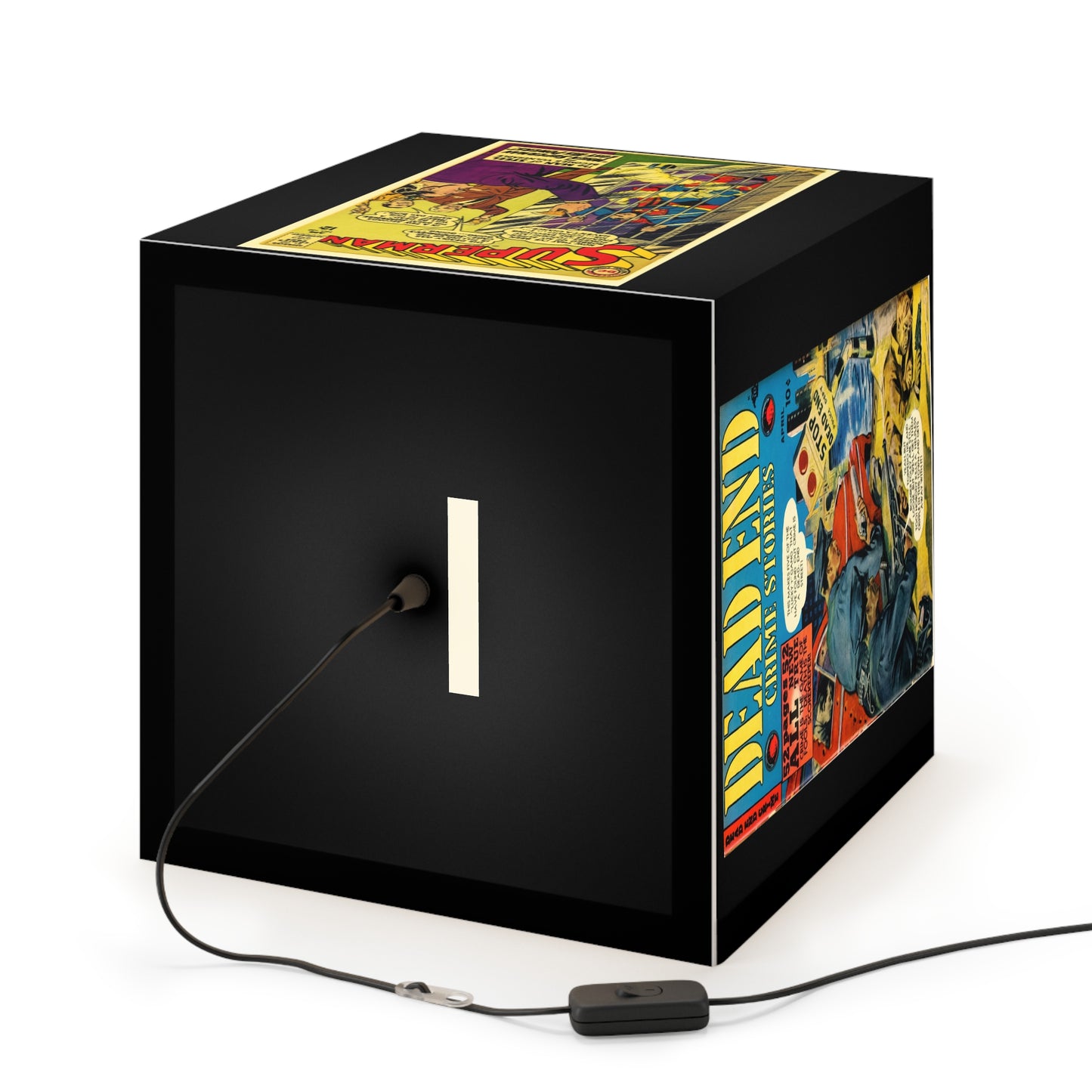 Lamp: Comic Light Cube Lamp