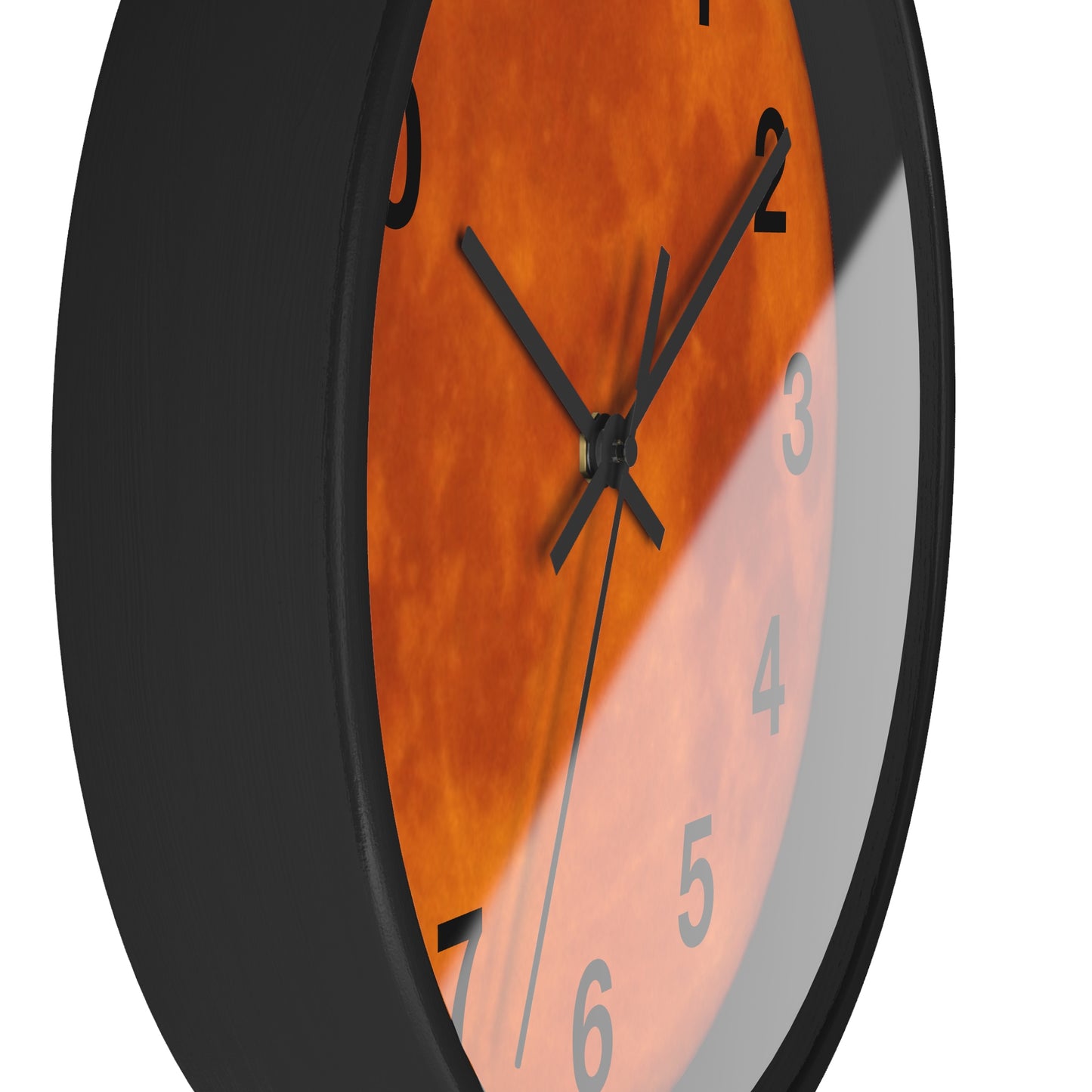 Clock: Full Blood Red Moon wall clock