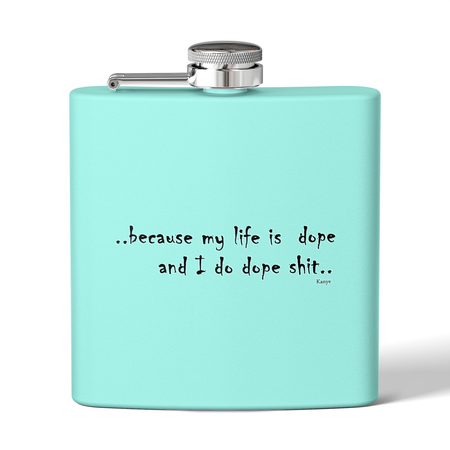 Stainless Steel Flask, 6oz
