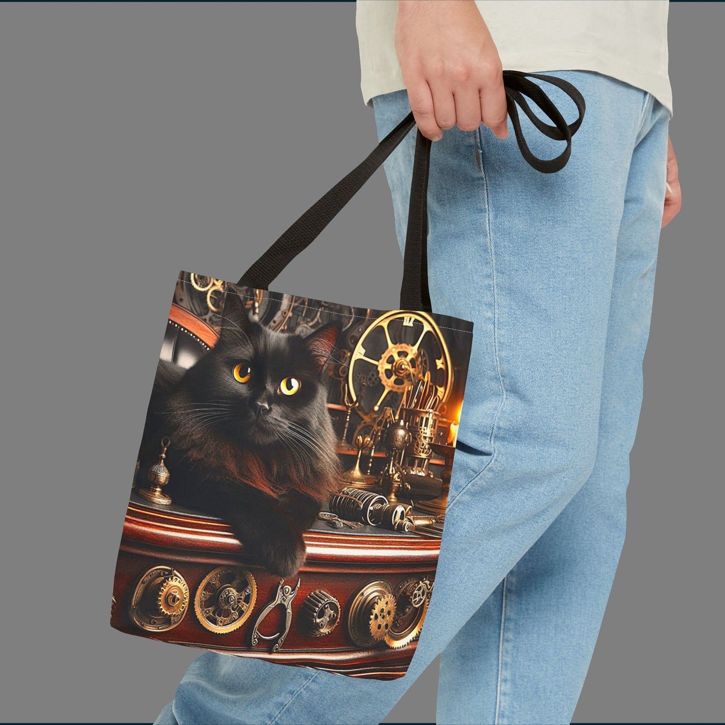 Black Cat Tote Bag