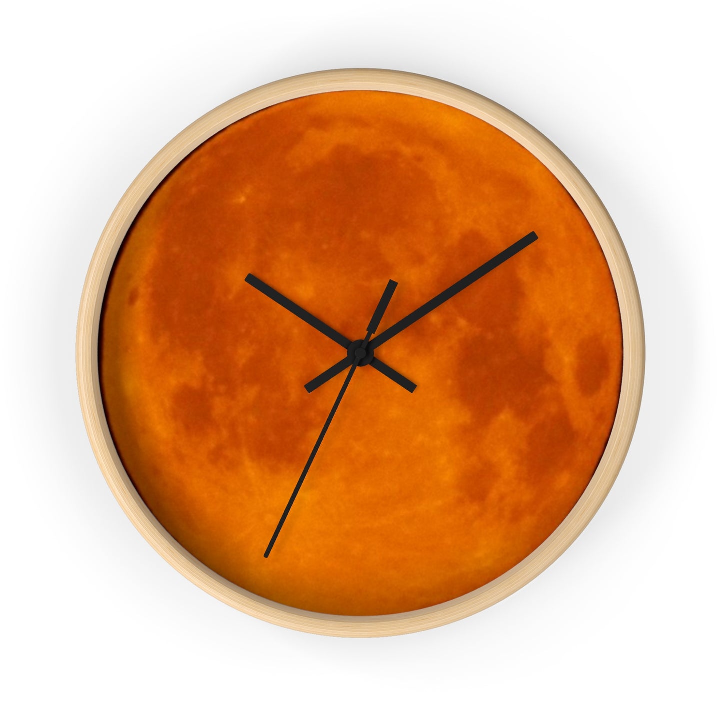 Clock: Full Blood Red Moon wall clock
