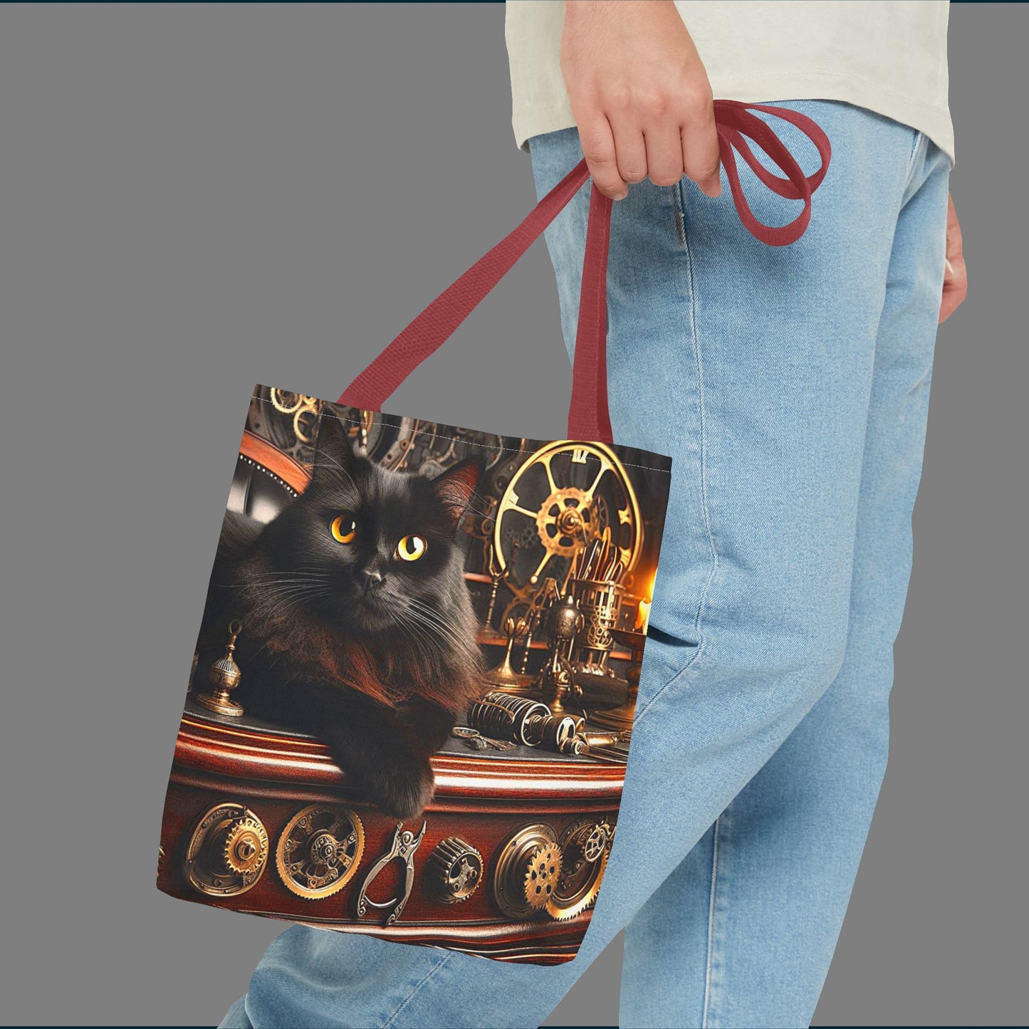 Black Cat Tote Bag