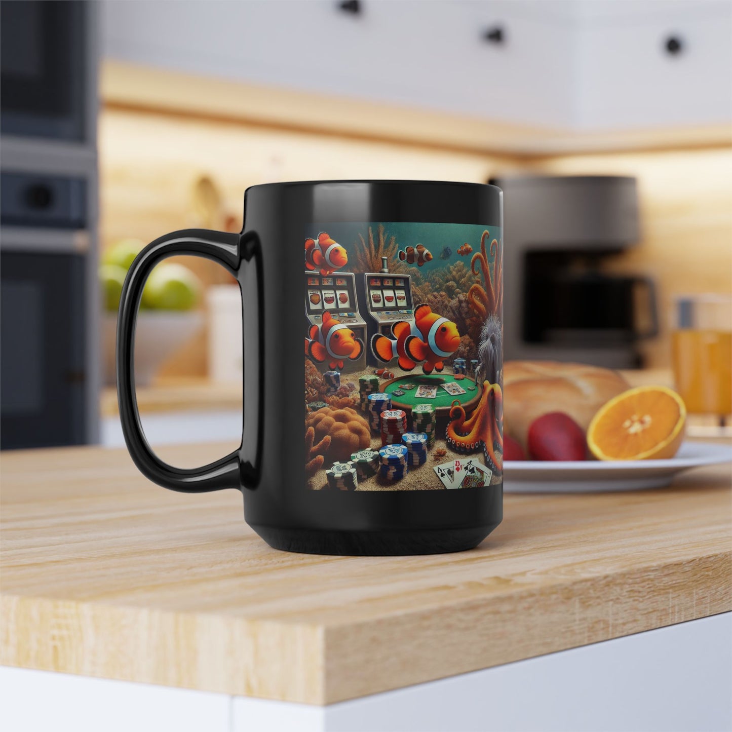 Nemo Casino Black Mug (11oz, 15oz)