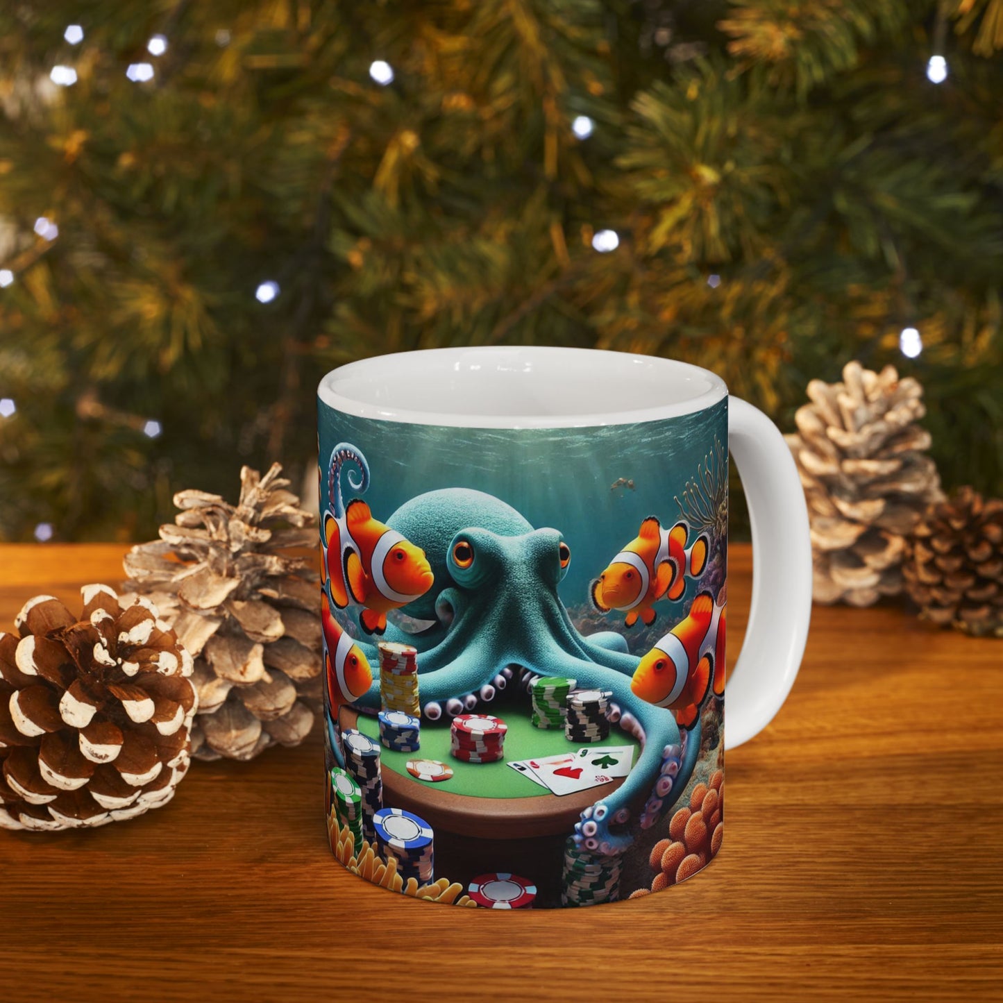 Clown Fish Casino Ceramic Mug