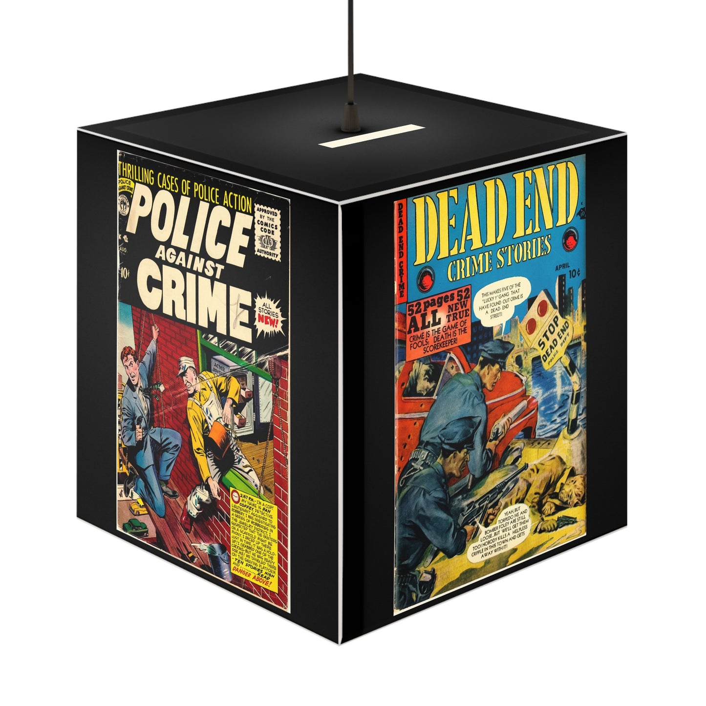 Lamp: Comic Light Cube Lamp