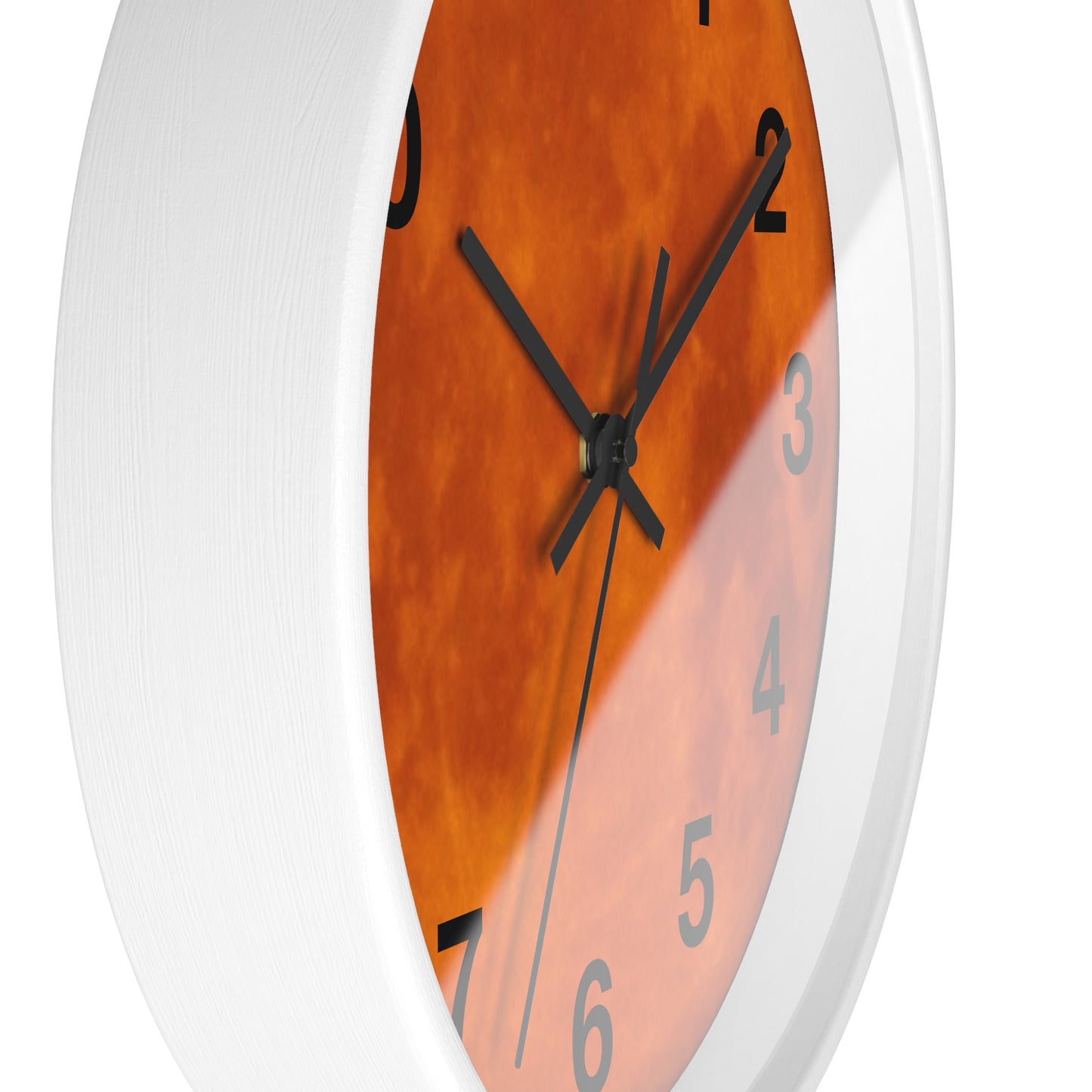 Clock: Full Blood Red Moon wall clock