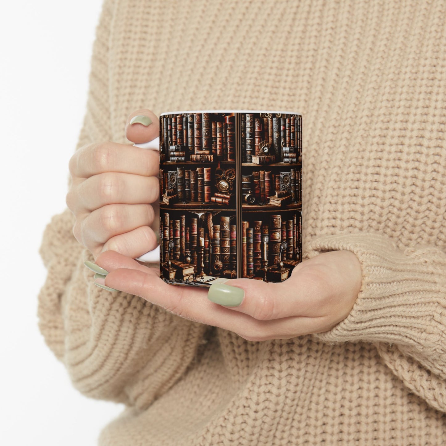 Bookworm Coffee Mug (11oz, 15oz) -