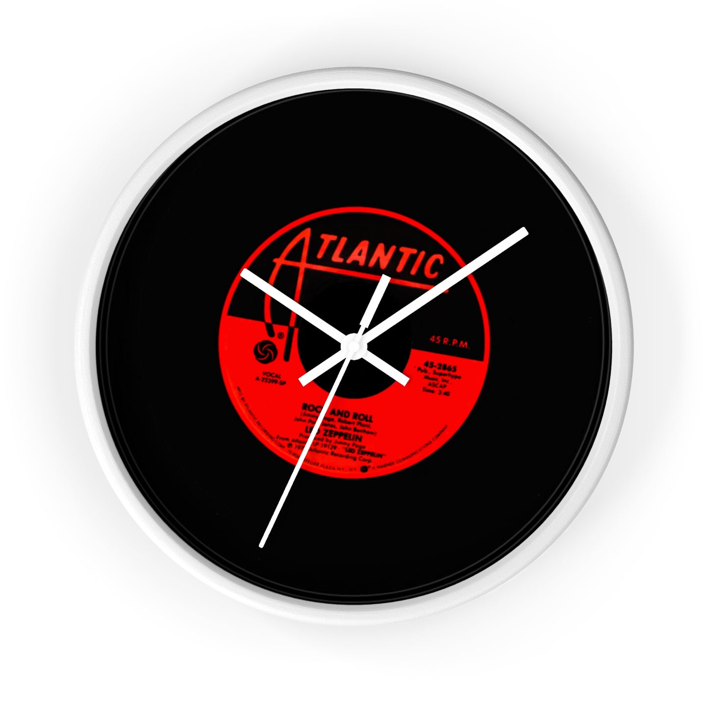 Musician Rock and Roll Wall Clock