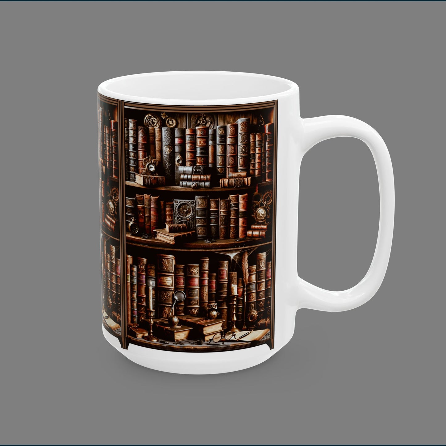 Bookworm Coffee Mug (11oz, 15oz) -