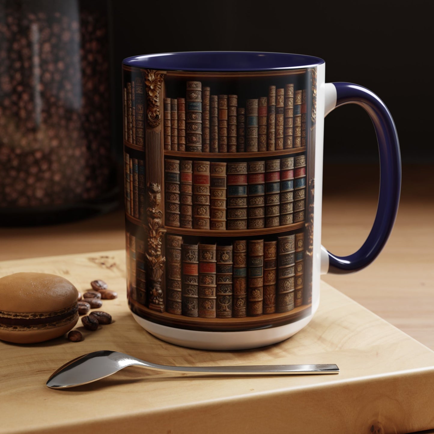 Bookworm Coffee Mug (11, 15oz)
