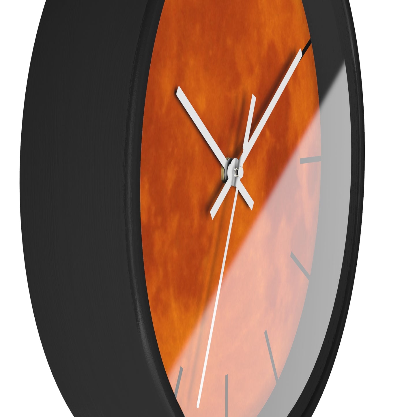 Clock: Full Blood Red Moon wall clock