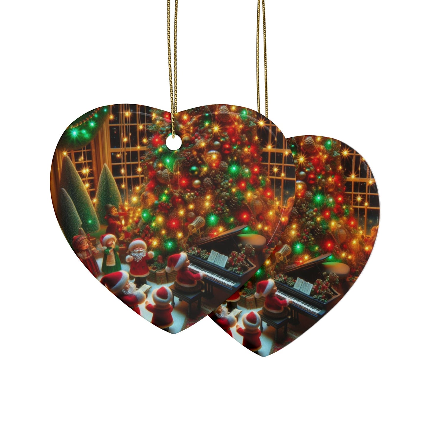 Christmas Ceramic Ornaments (1pcs, 5pcs, 10pcs, 20pcs)