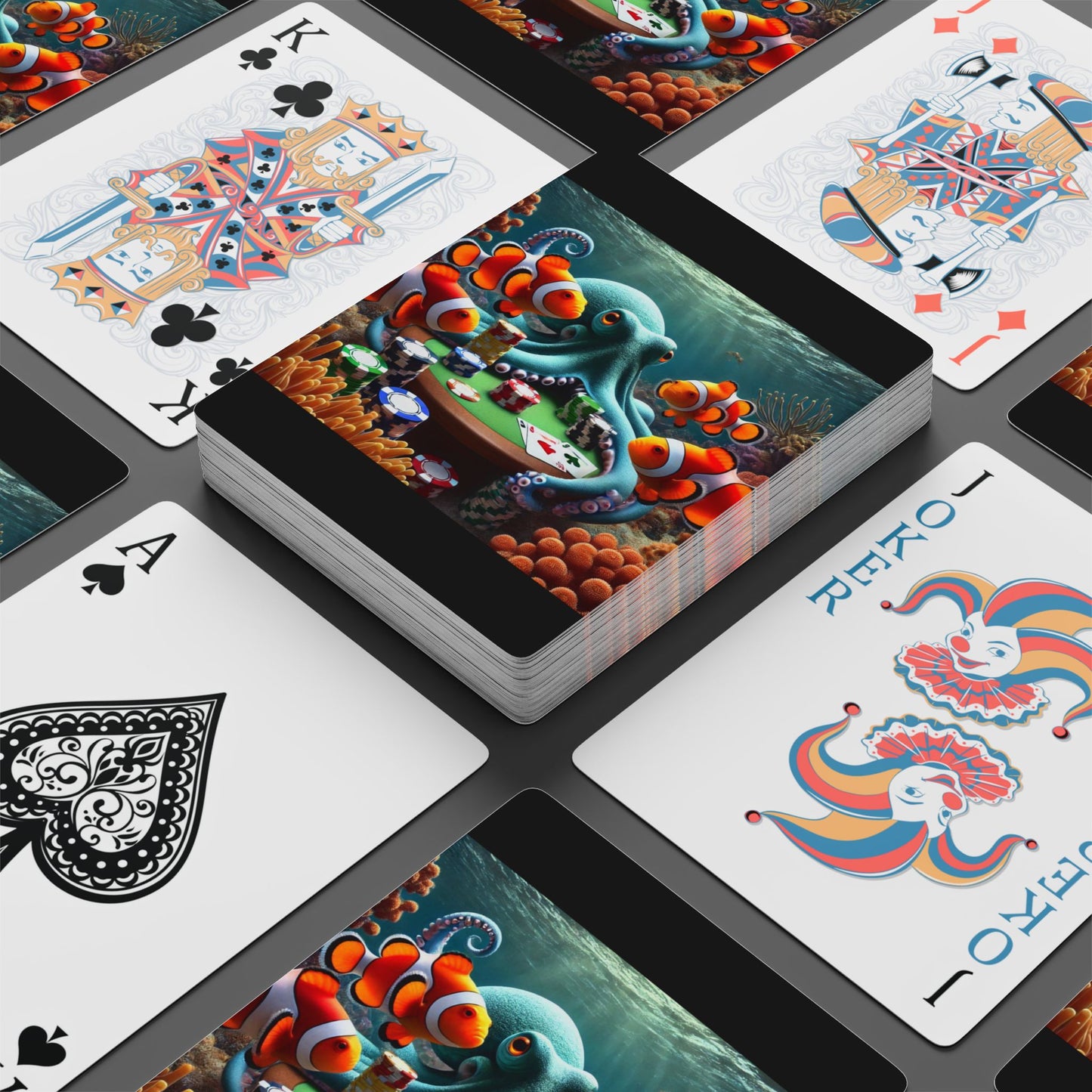 Clownfish Poker Playing Cards