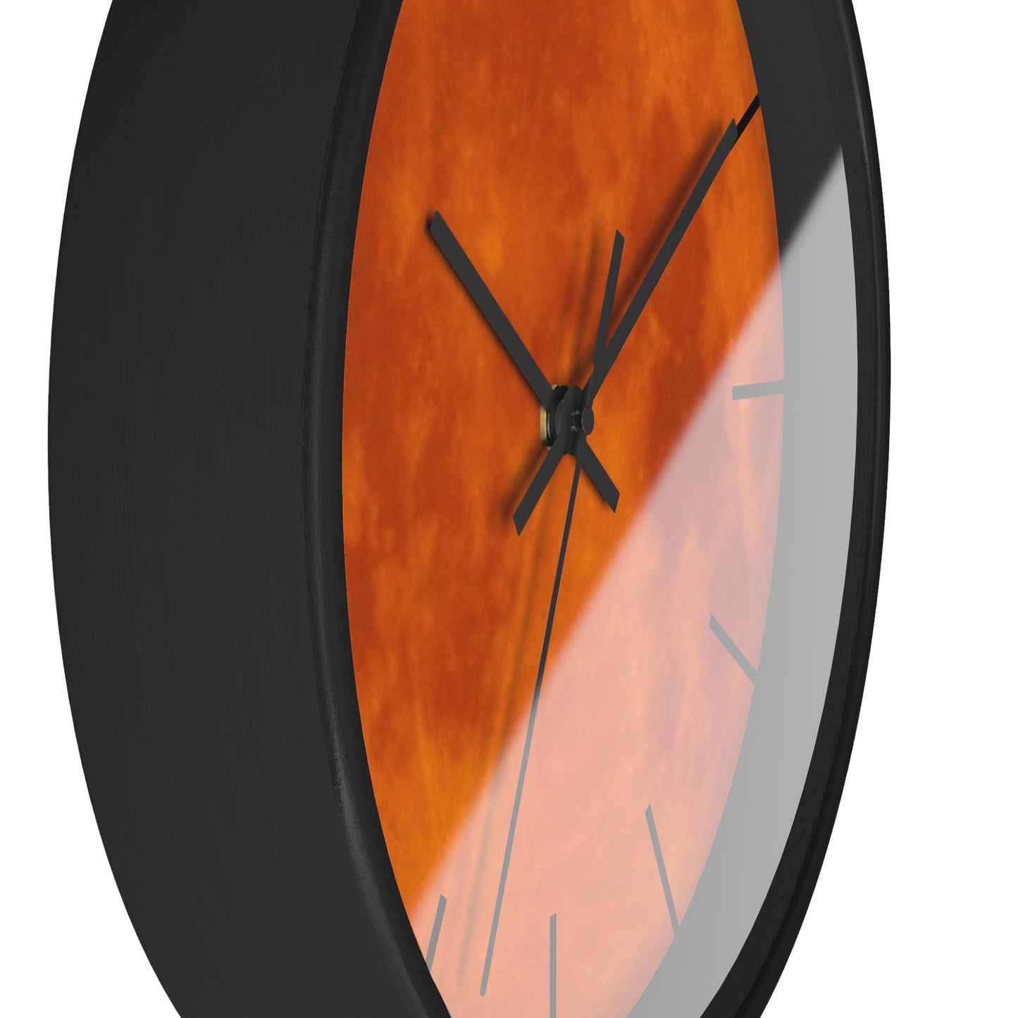 Clock: Full Blood Red Moon wall clock
