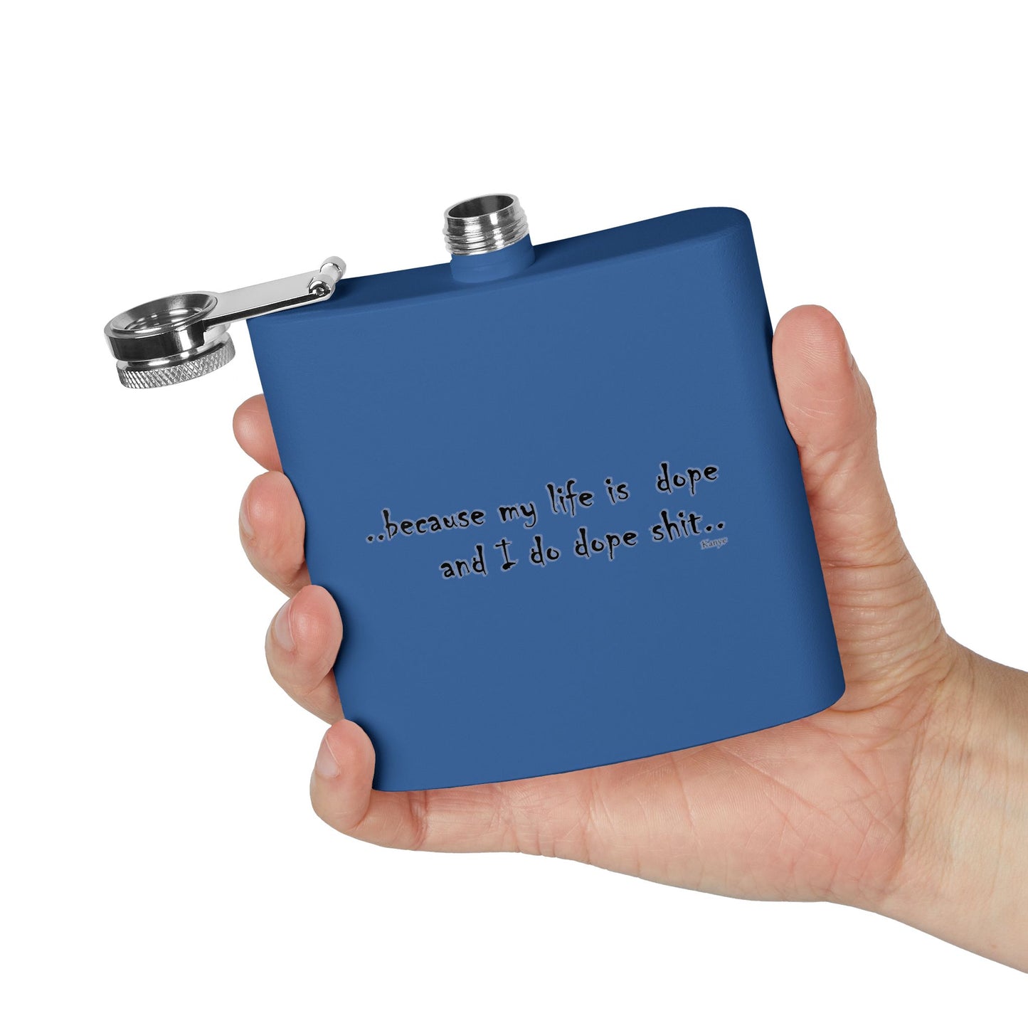 Stainless Steel Flask, 6oz