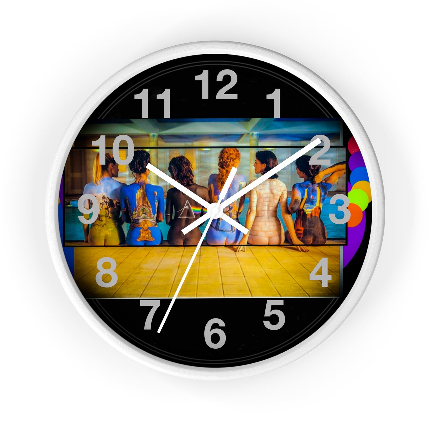 Clock Pink Floyd Wall Clock - Album Cover Design